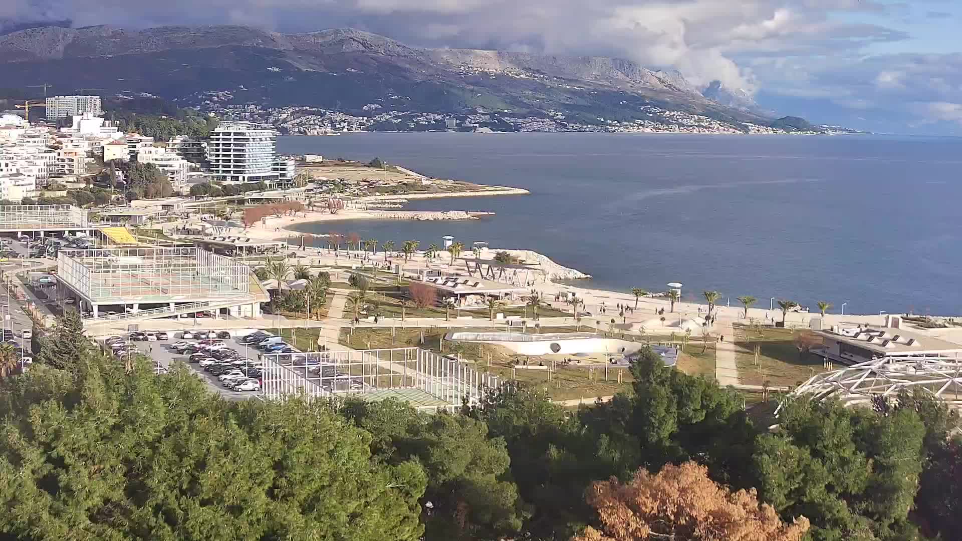 Playa Žnjan e instalaciones deportivas – Split