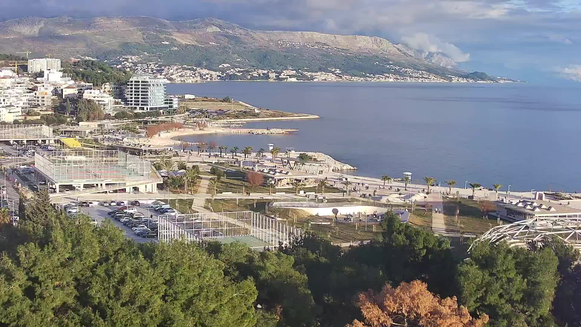 Plage Žnjan et installations sportives – Split