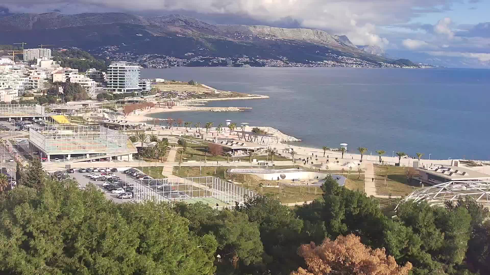 Plaža Žnjan in športni objekti – Split