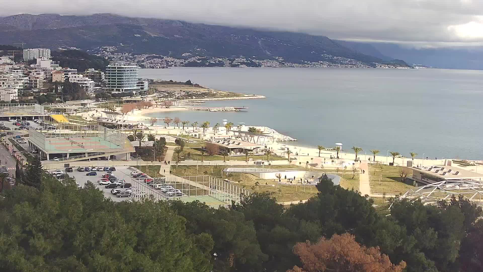 Spiaggia di Žnjan e impianti sportivi – Spalato