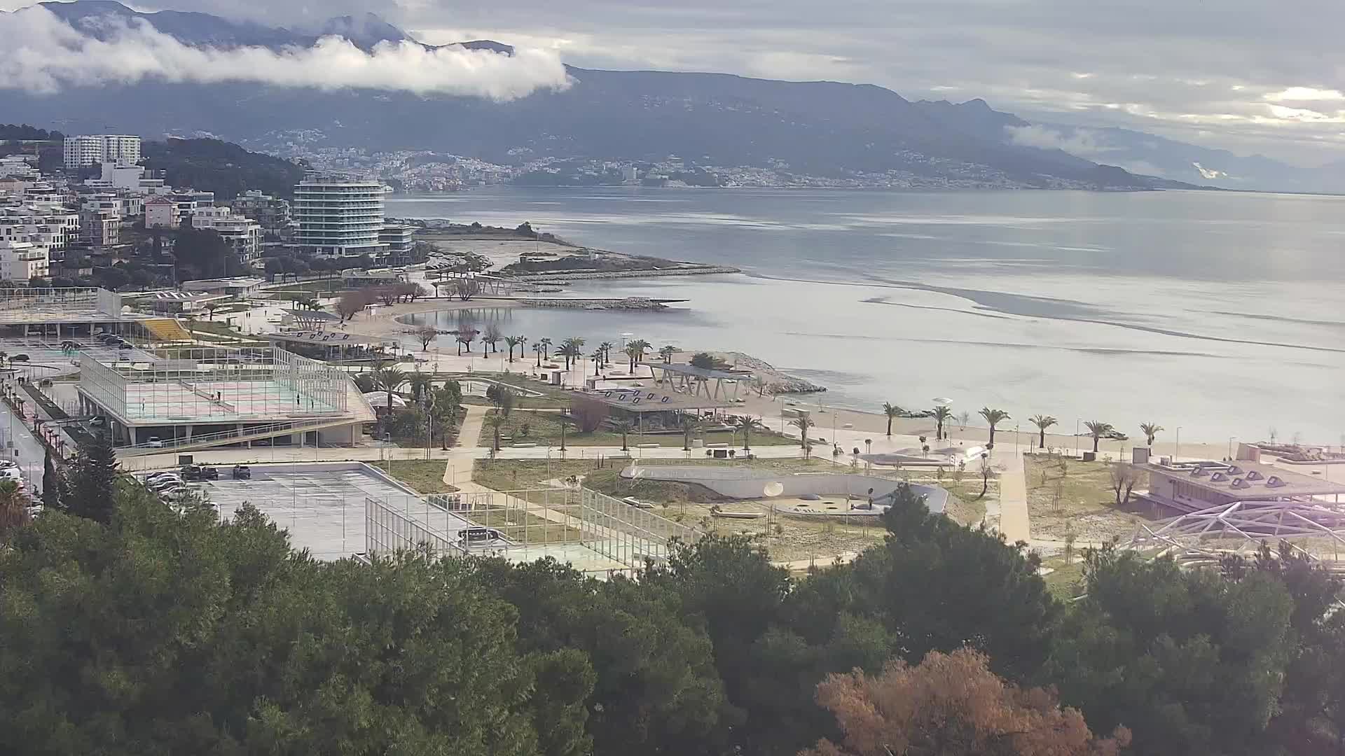 Plage Žnjan et installations sportives – Split