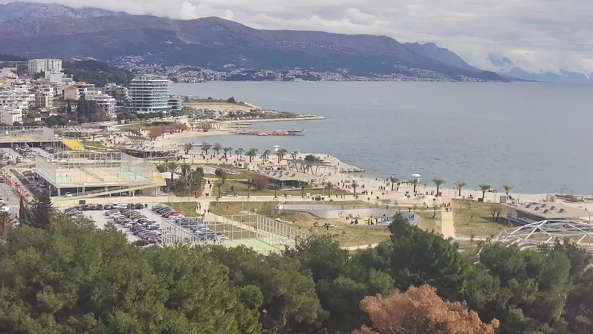 Plaža Žnjan in športni objekti – Split