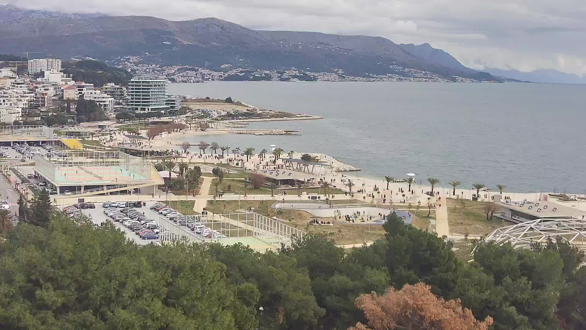 Spiaggia di Žnjan e impianti sportivi – Spalato