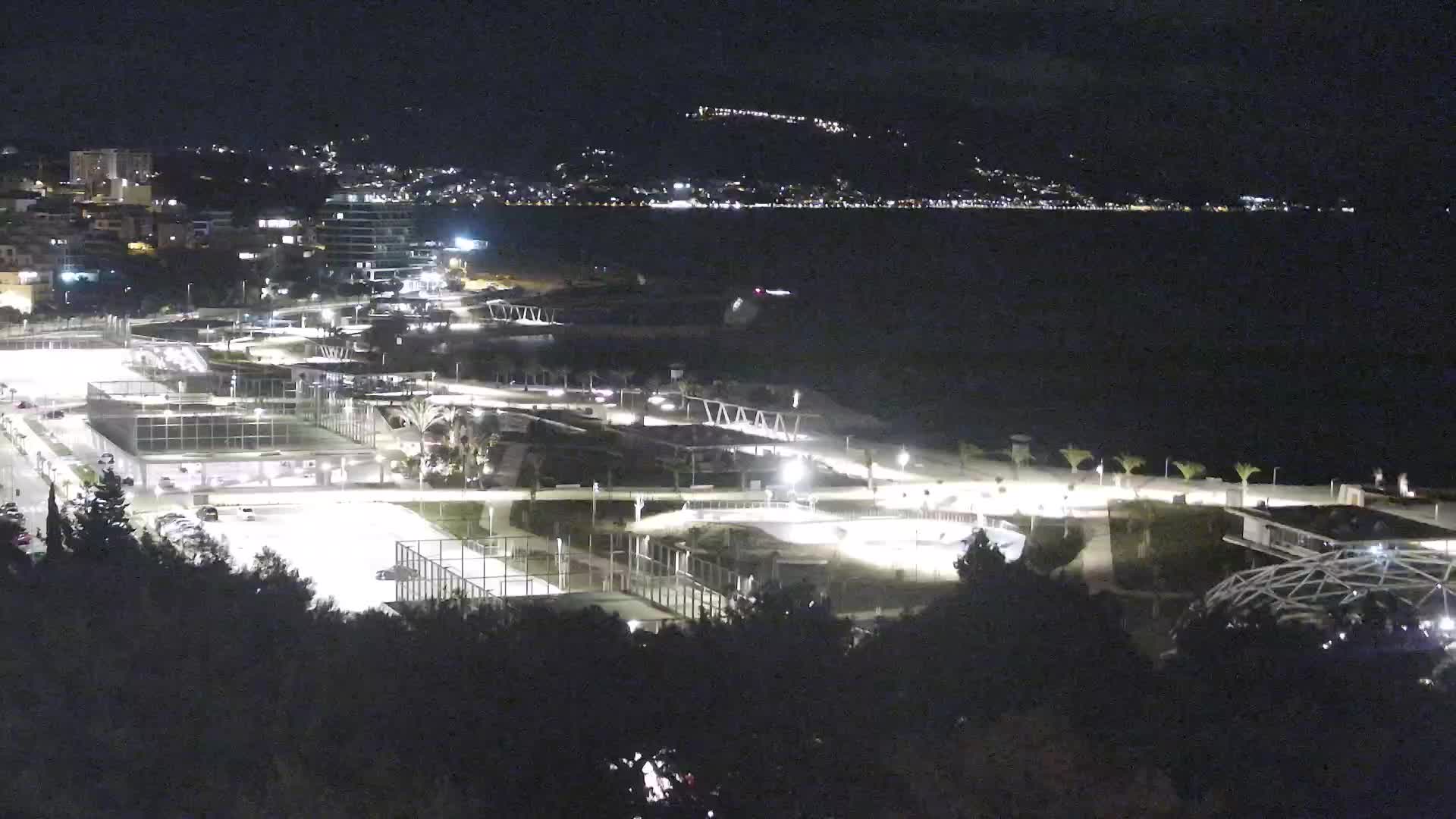 Plage Žnjan et installations sportives – Split