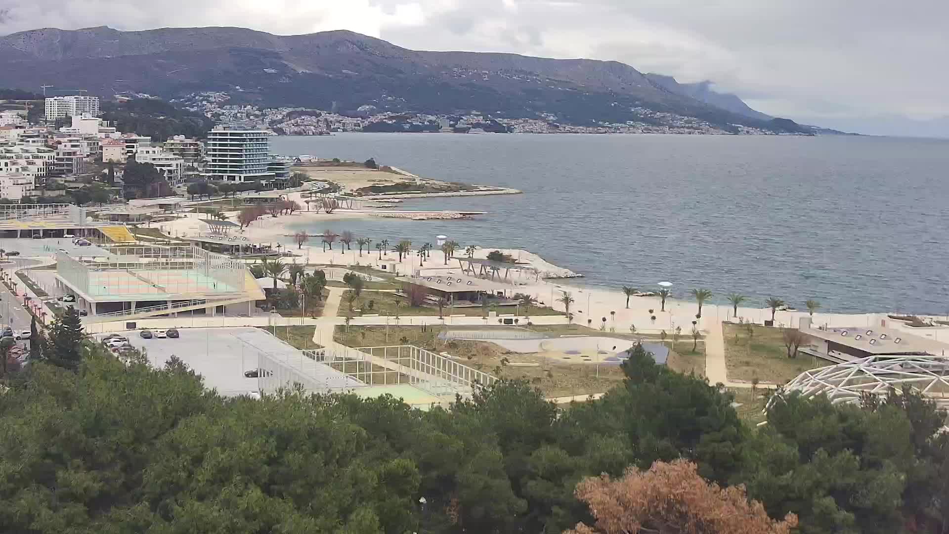 Spiaggia di Žnjan e impianti sportivi – Spalato