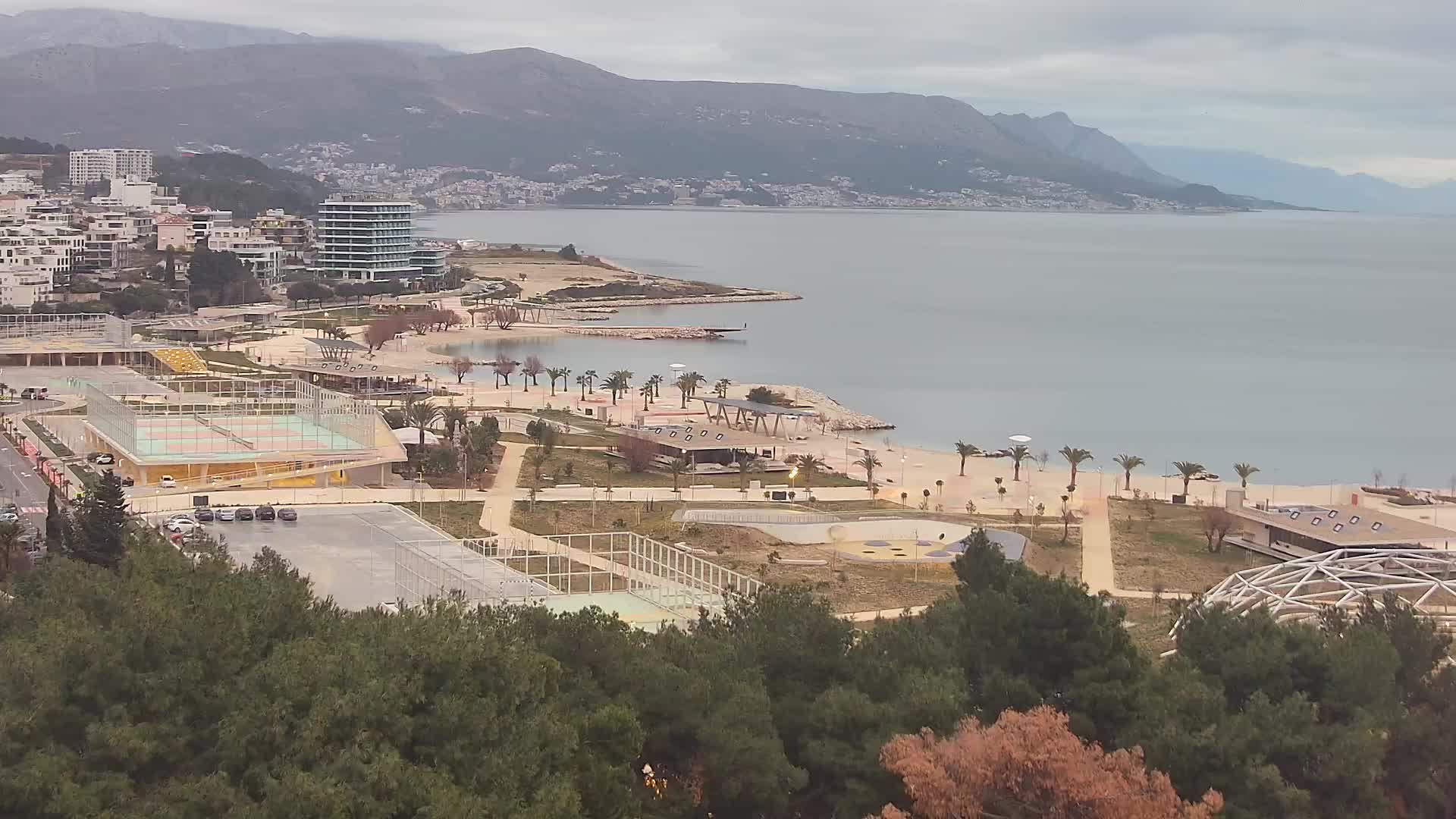 Spiaggia di Žnjan e impianti sportivi – Spalato