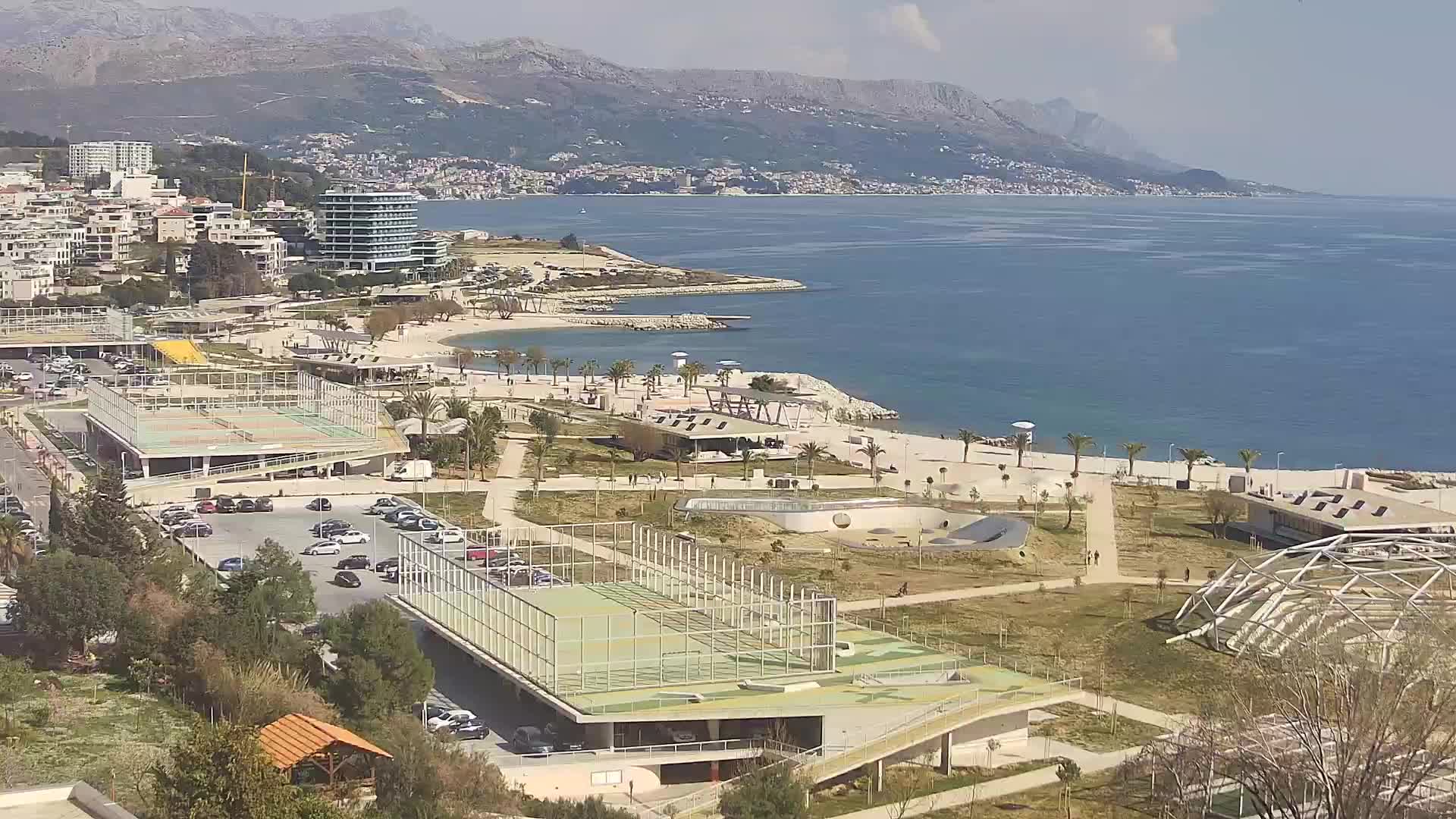Spiaggia di Žnjan e impianti sportivi – Spalato