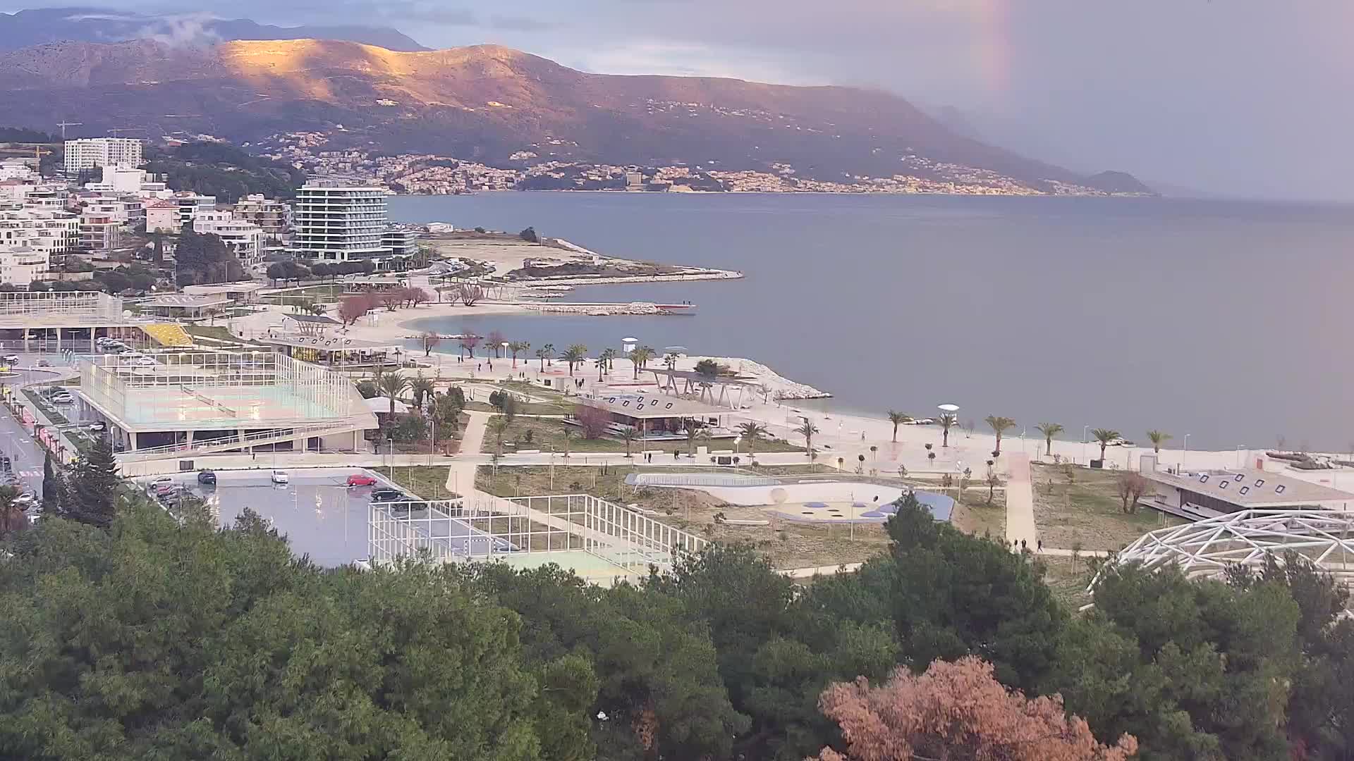 Plaža Žnjan in športni objekti – Split