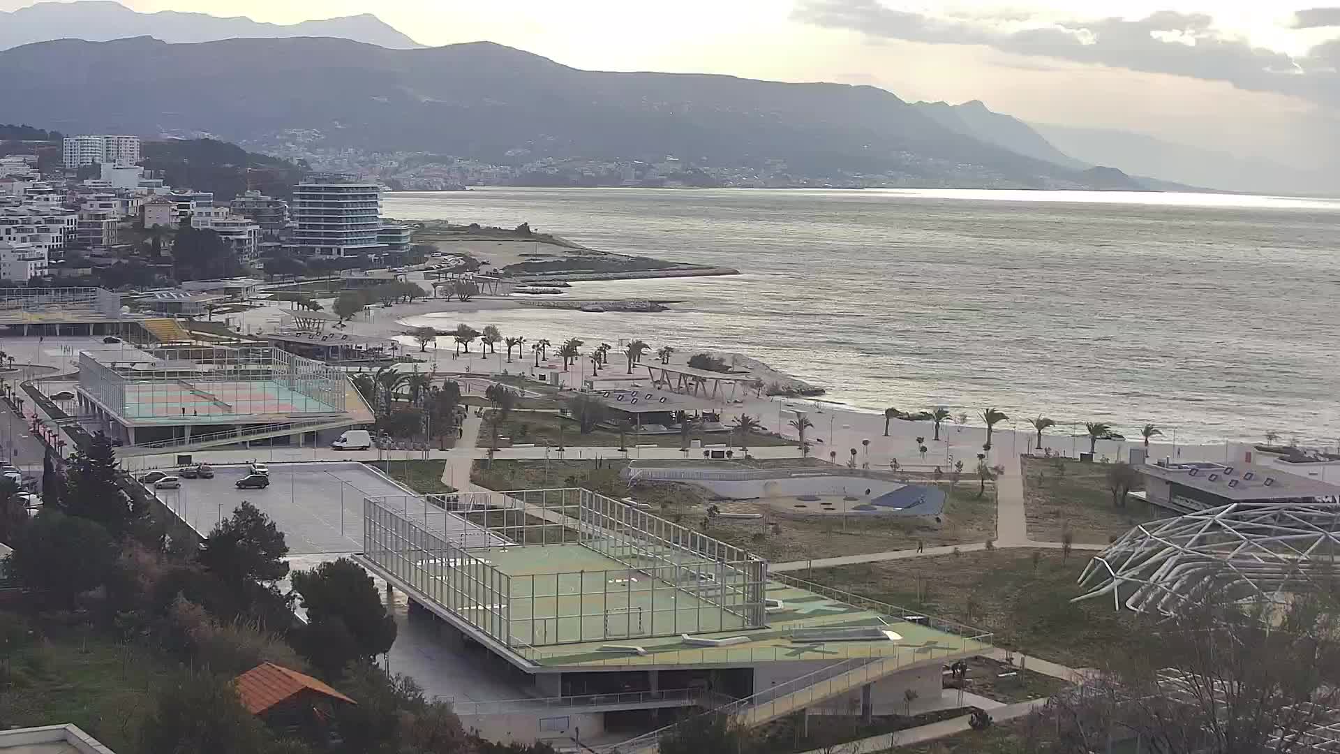 Playa Žnjan e instalaciones deportivas – Split
