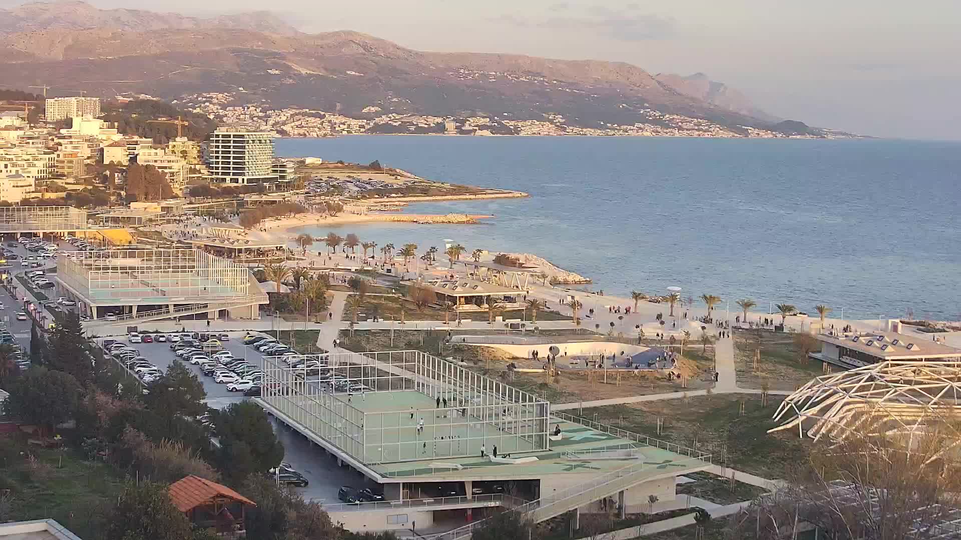 Playa Žnjan e instalaciones deportivas – Split