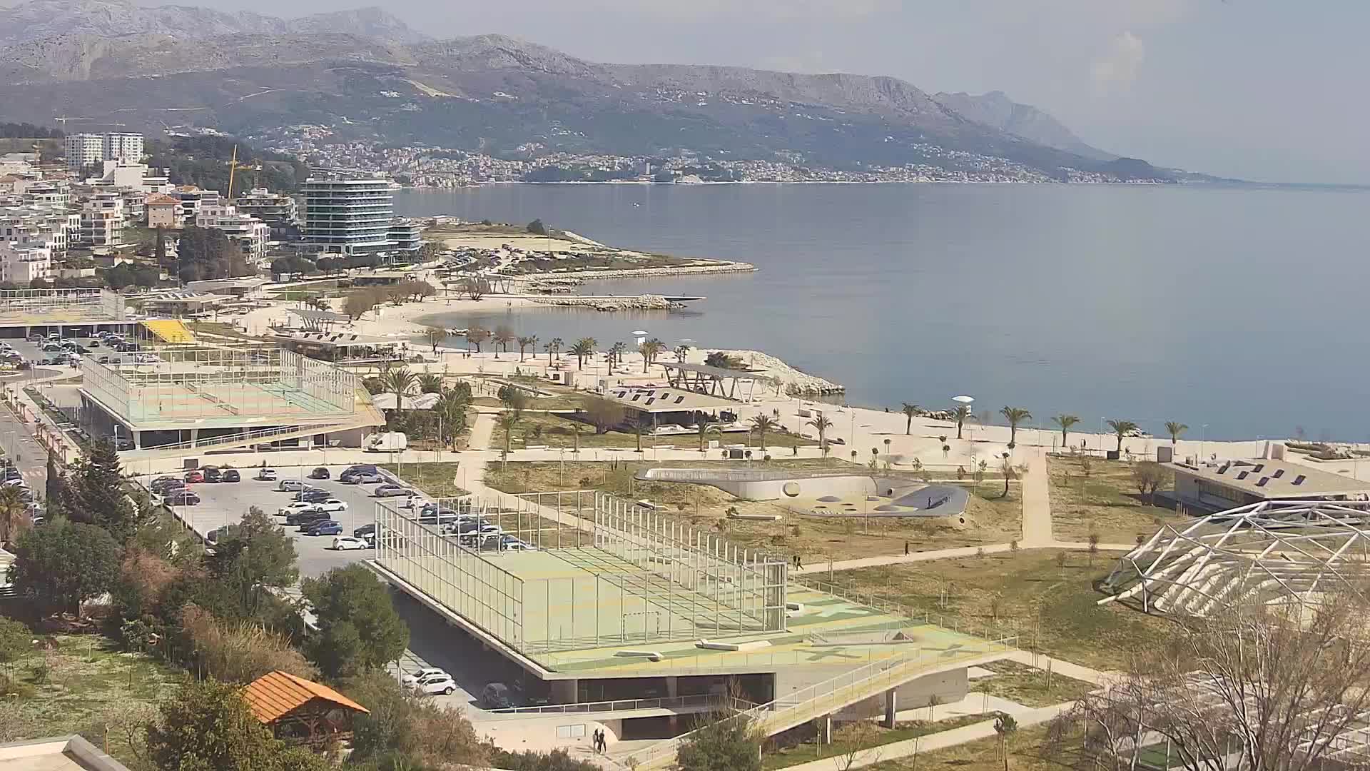 Playa Žnjan e instalaciones deportivas – Split