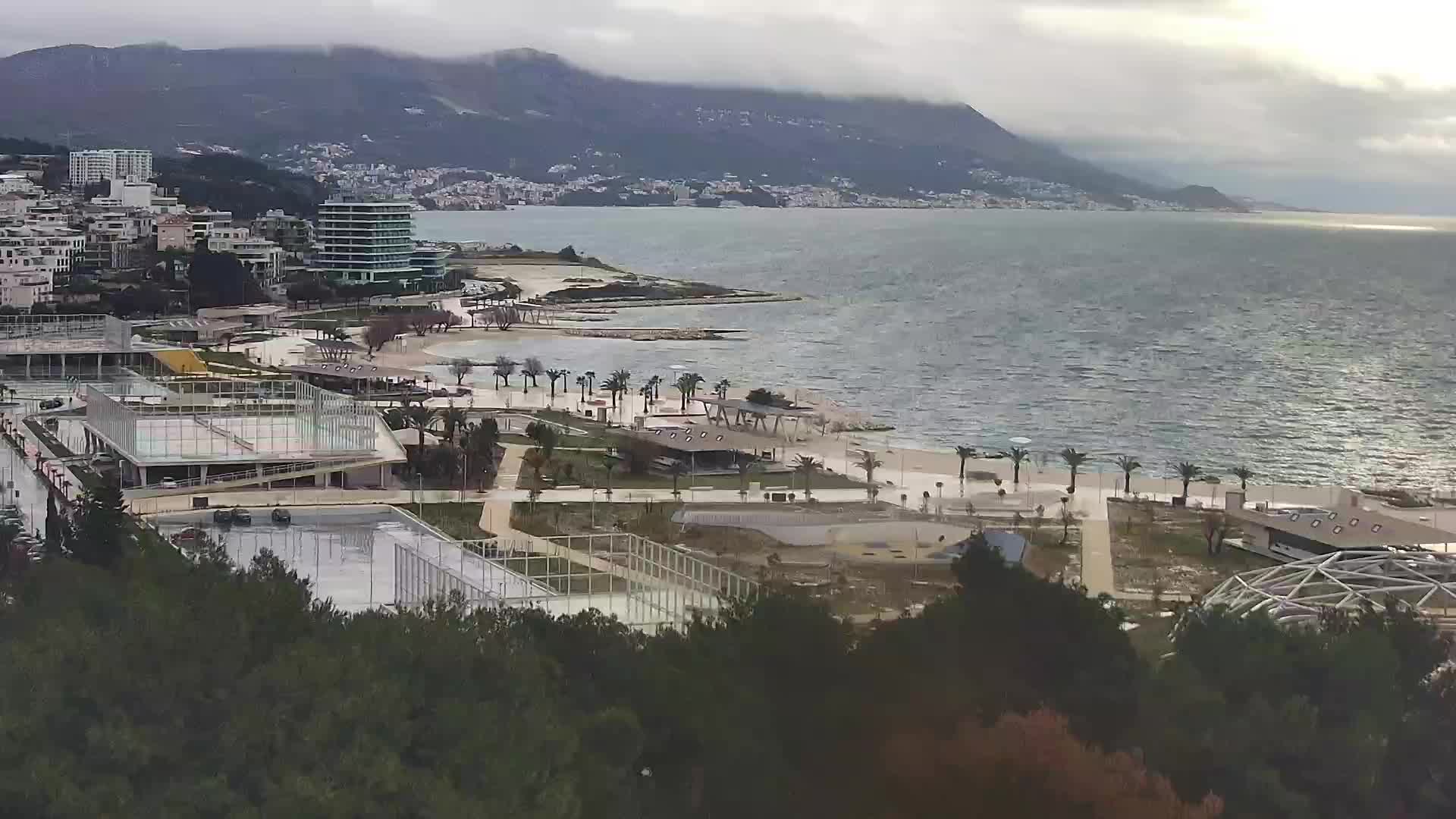 Plage Žnjan et installations sportives – Split