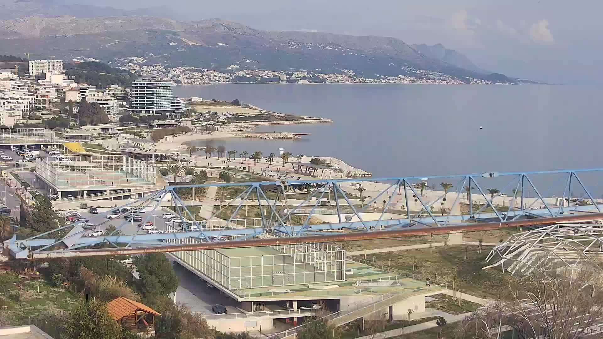 Plage Žnjan et installations sportives – Split