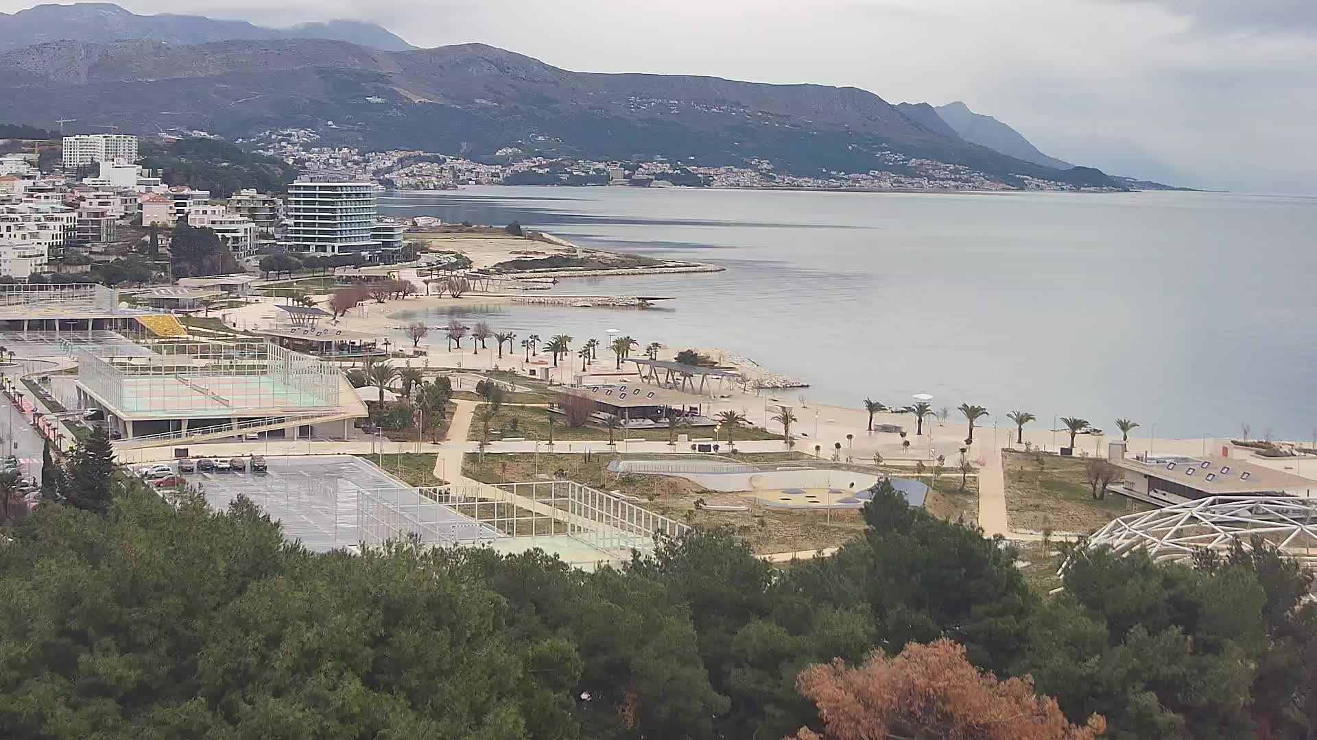 Spiaggia di Žnjan e impianti sportivi – Spalato