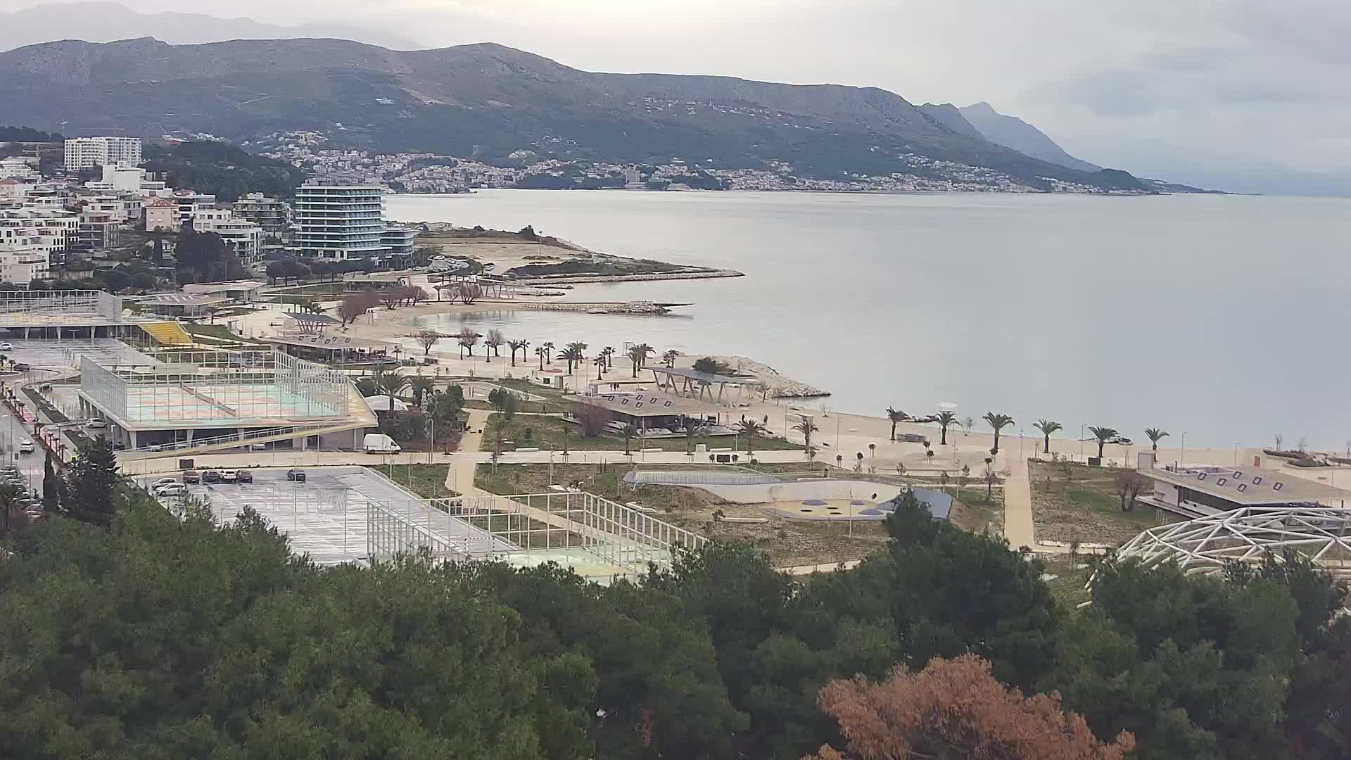 Plaža Žnjan in športni objekti – Split