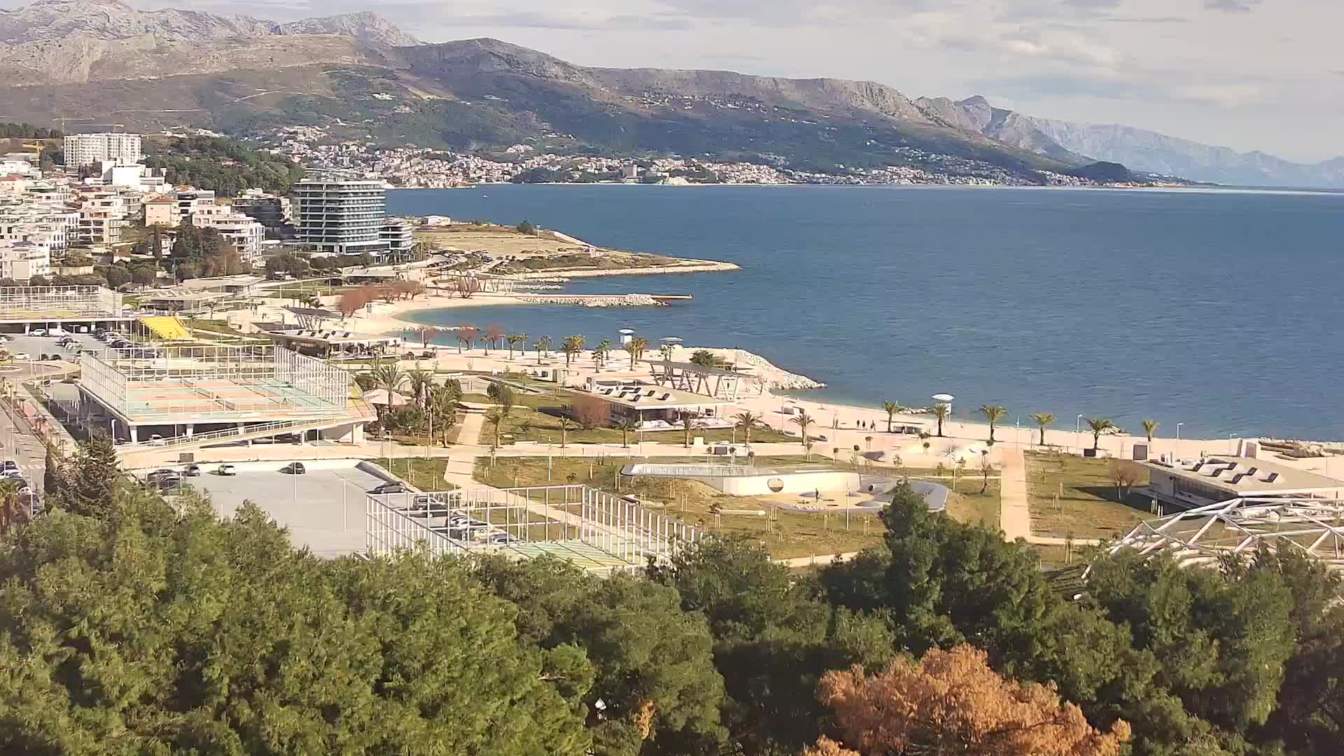 Plaža Žnjan in športni objekti – Split