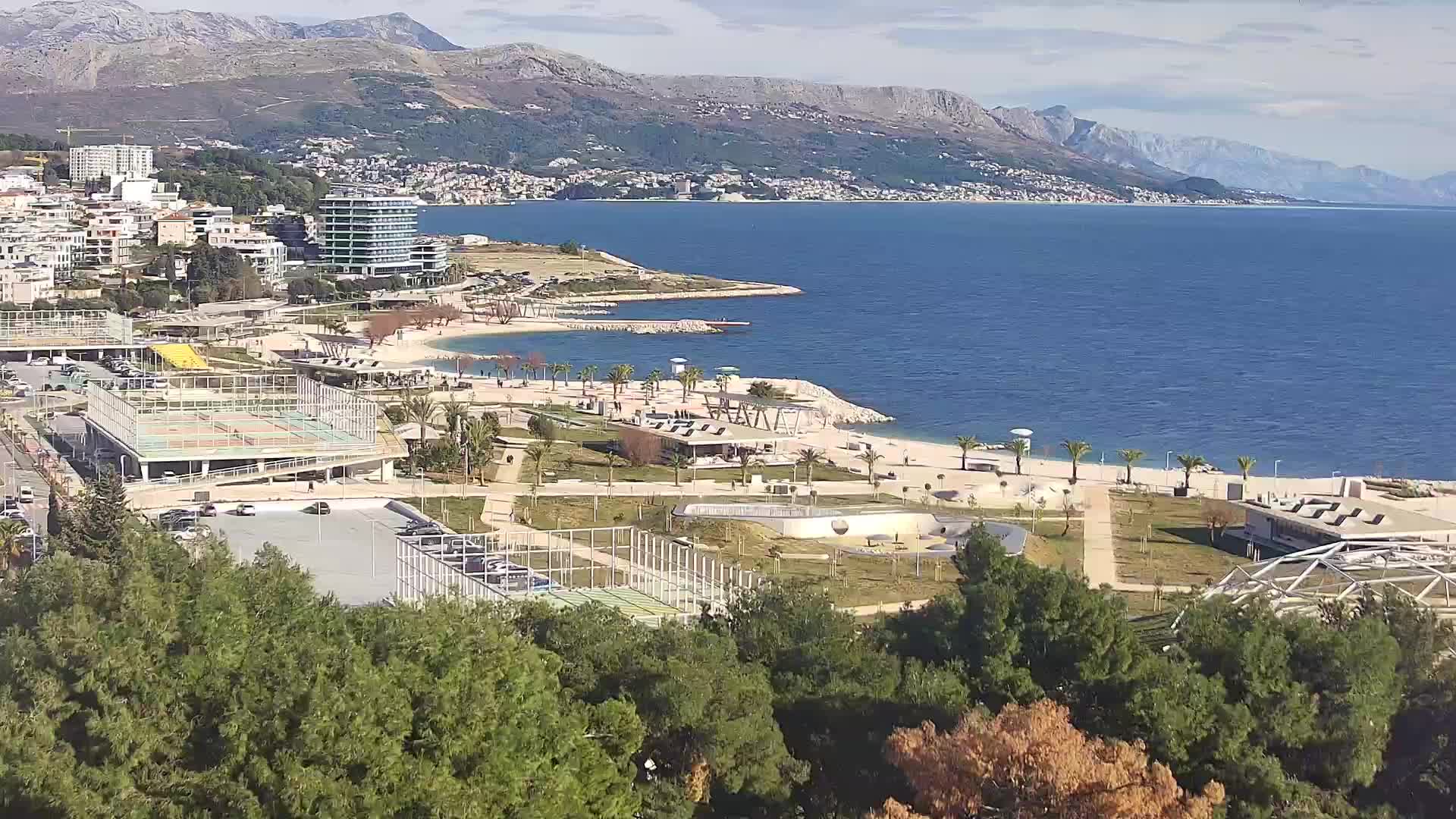 Playa Žnjan e instalaciones deportivas – Split