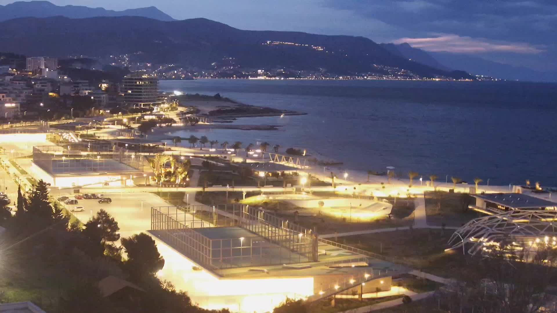 Plaža Žnjan in športni objekti – Split