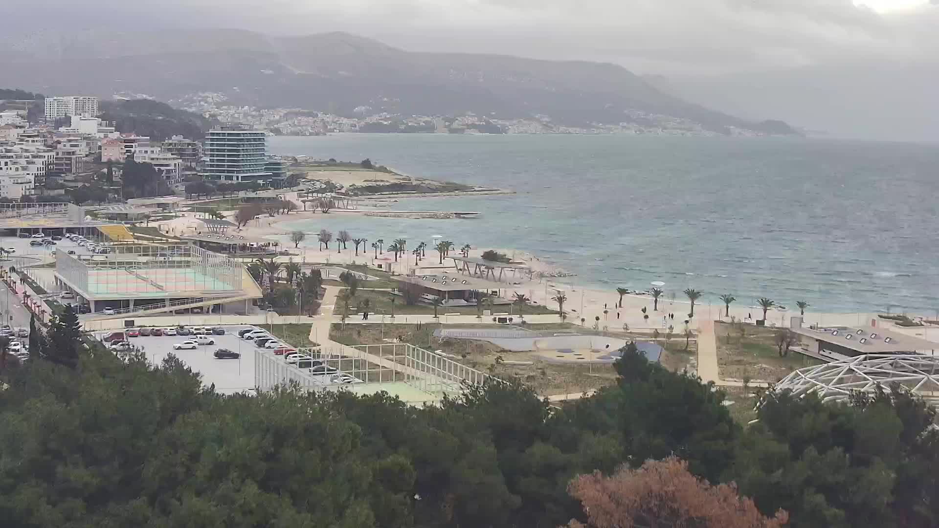 Spiaggia di Žnjan e impianti sportivi – Spalato