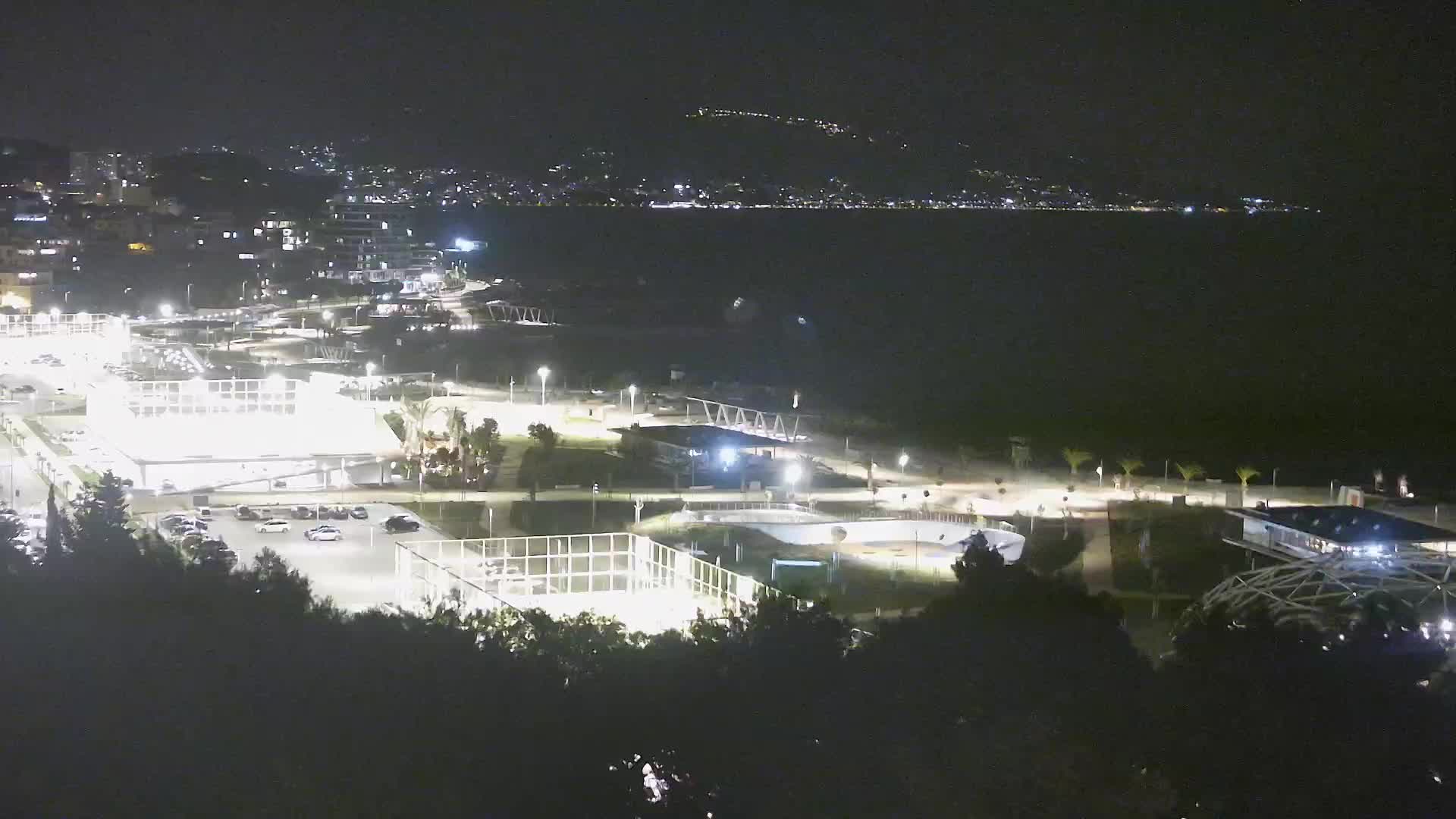 Playa Žnjan e instalaciones deportivas – Split