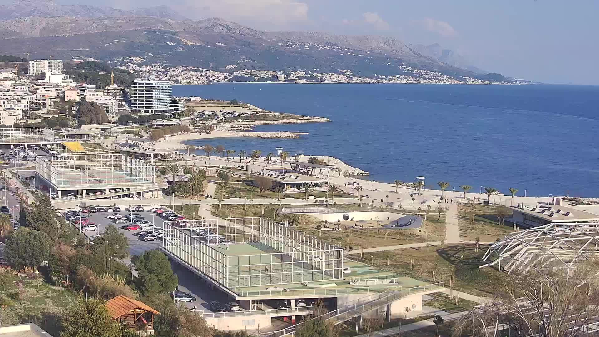 Spiaggia di Žnjan e impianti sportivi – Spalato