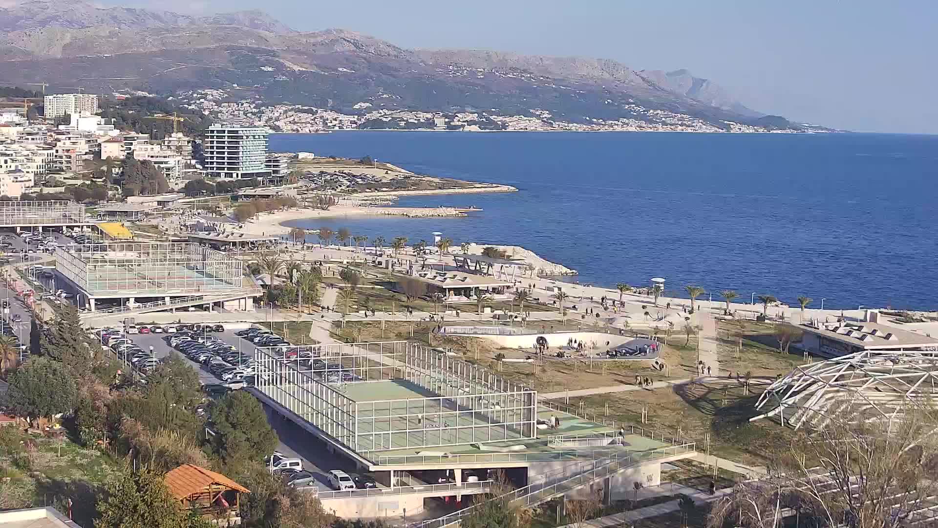 Playa Žnjan e instalaciones deportivas – Split