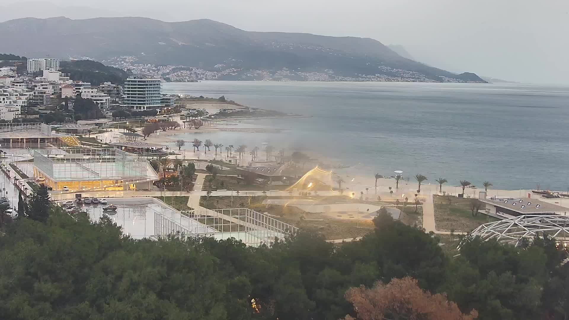 Plaža Žnjan in športni objekti – Split