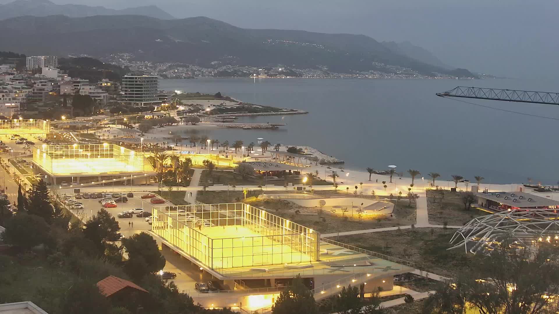 Playa Žnjan e instalaciones deportivas – Split