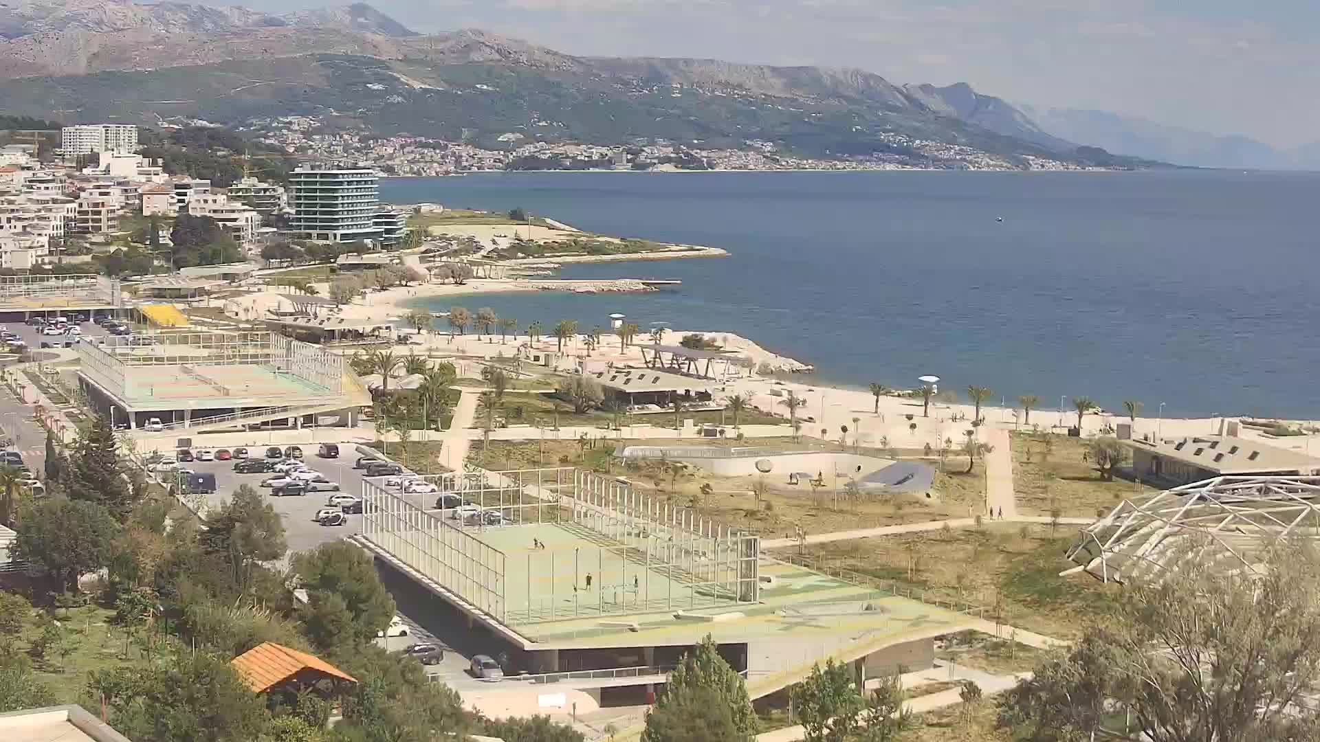 Playa Žnjan e instalaciones deportivas – Split