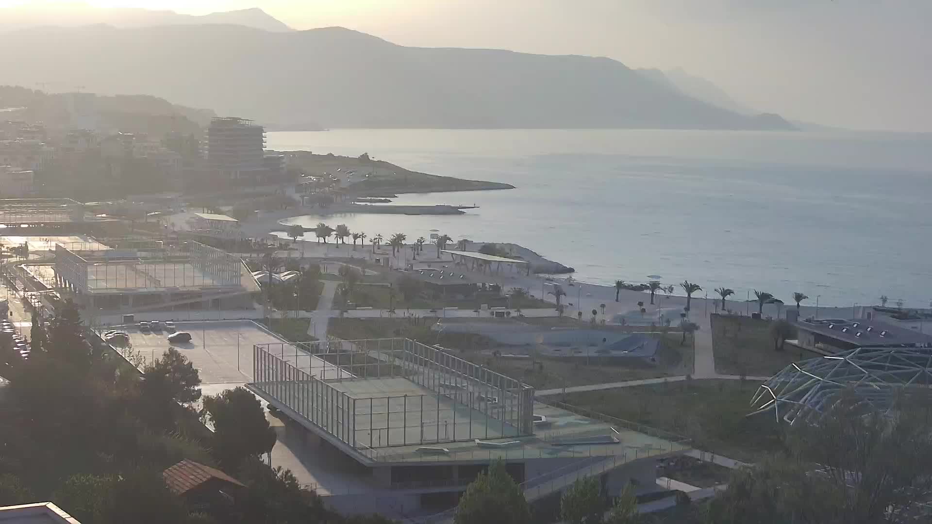 Playa Žnjan e instalaciones deportivas – Split