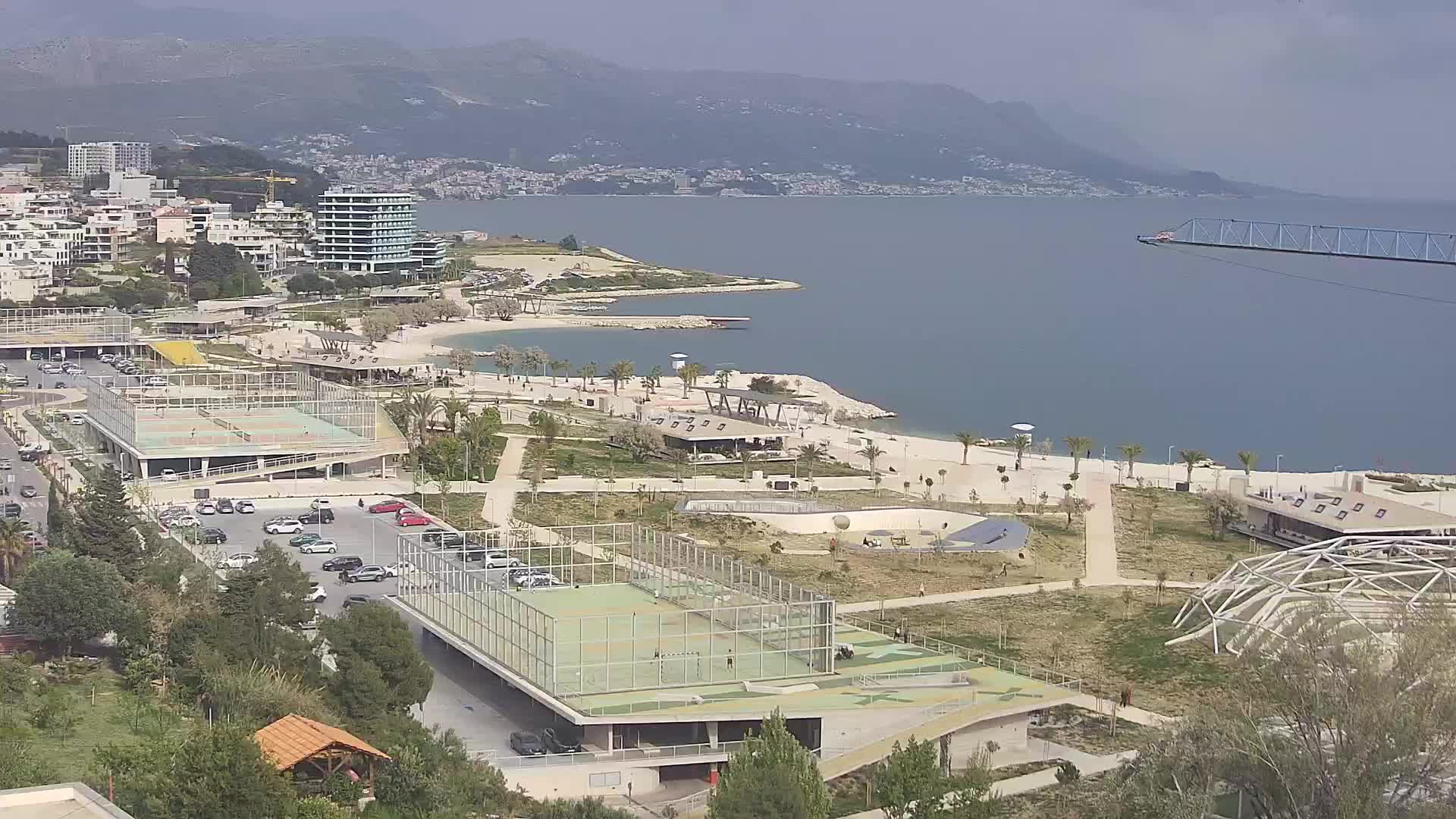 Plage Žnjan et installations sportives – Split