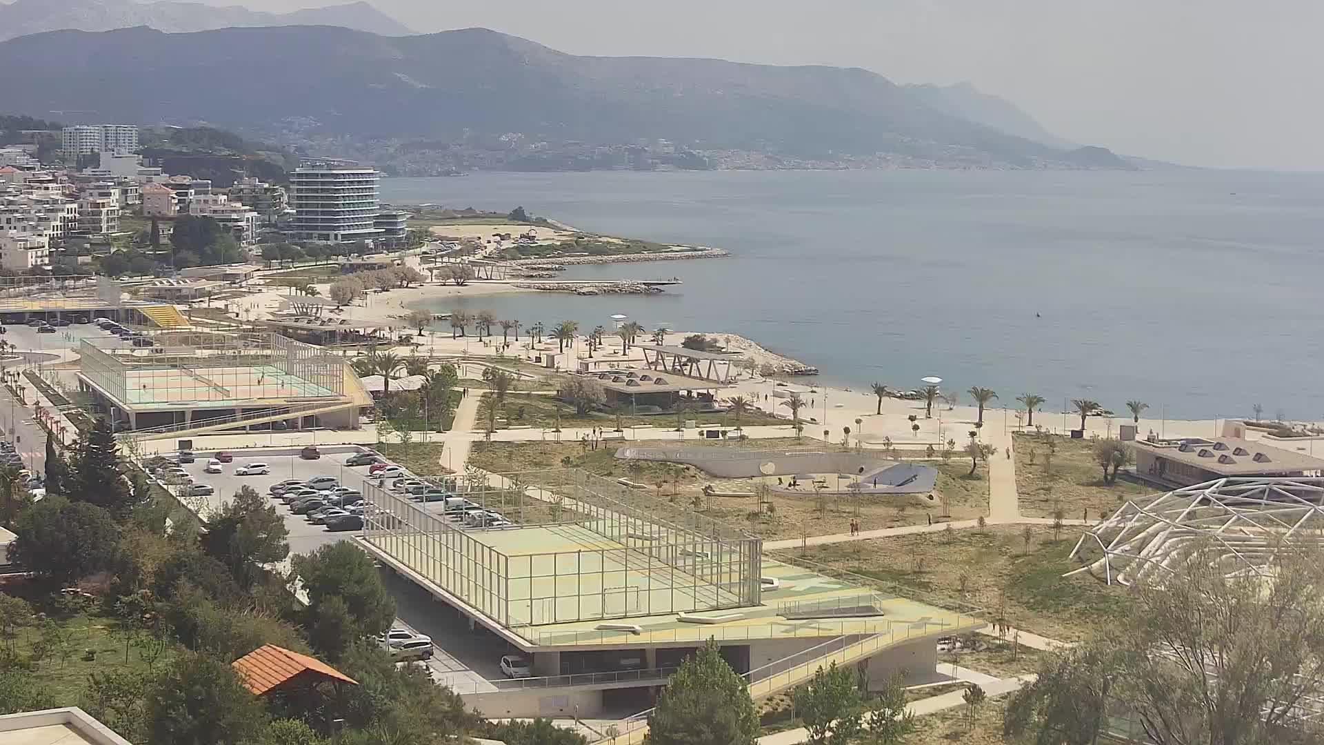 Plage Žnjan et installations sportives – Split