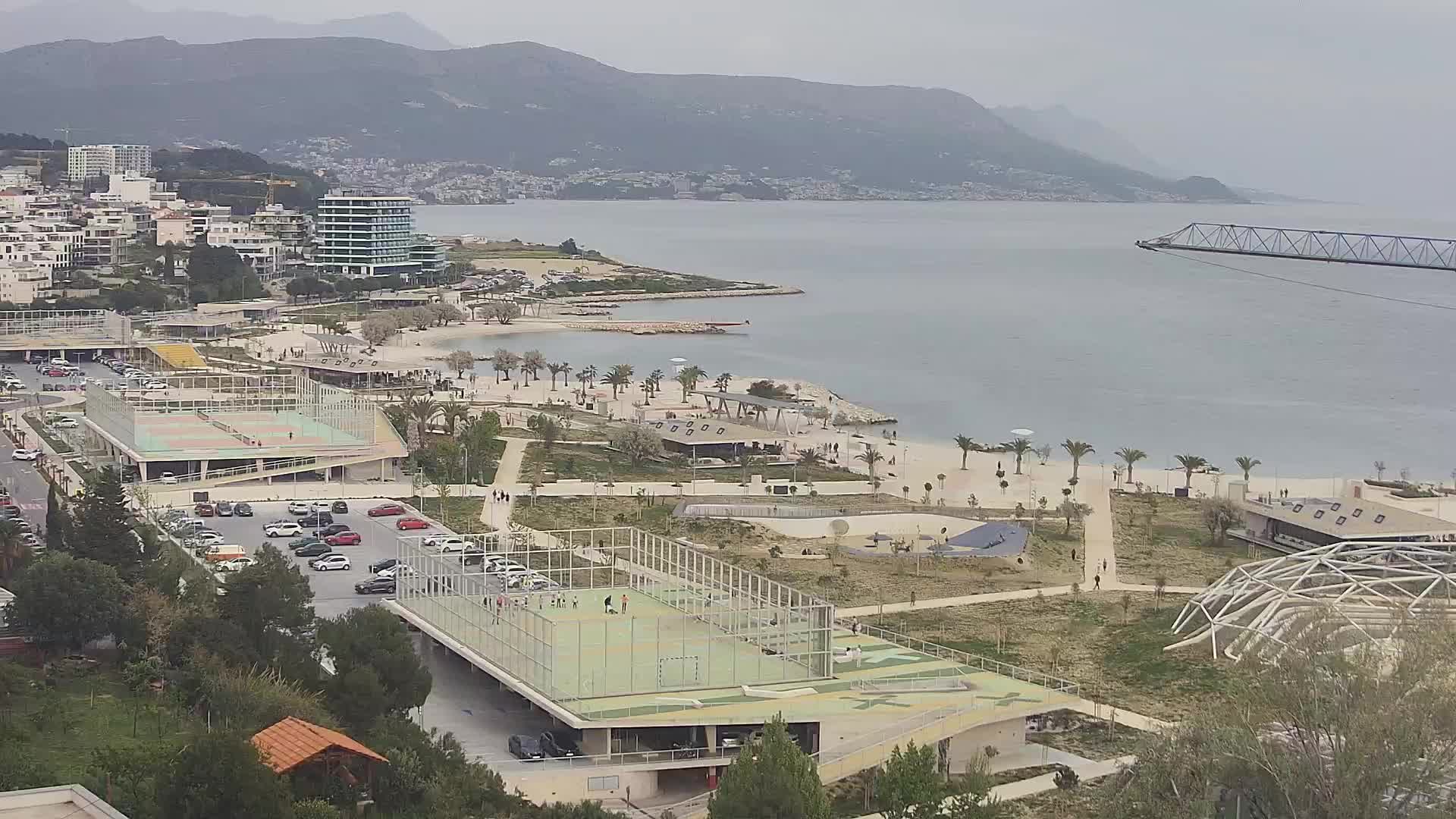 Plage Žnjan et installations sportives – Split