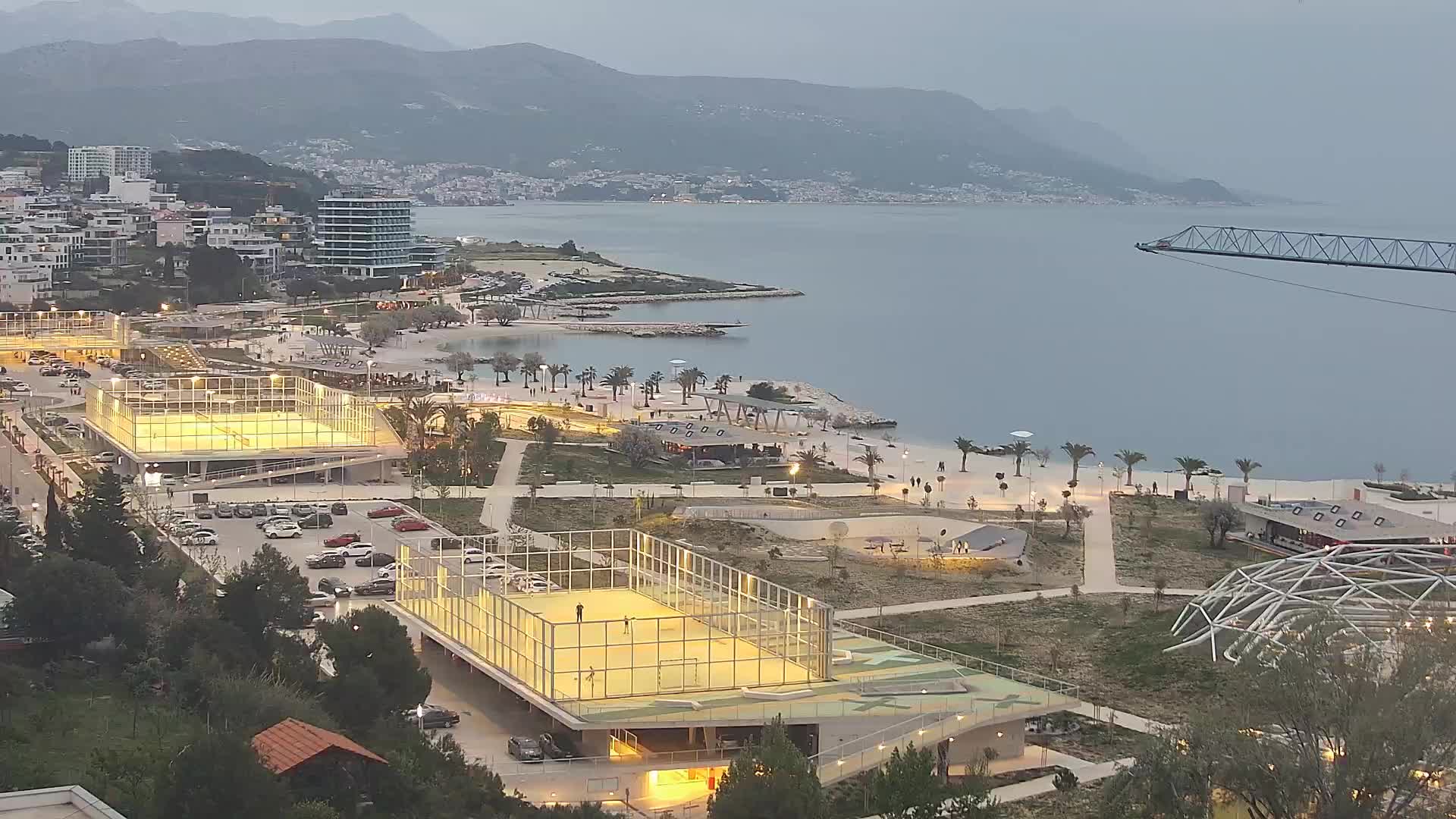 Plaža Žnjan in športni objekti – Split