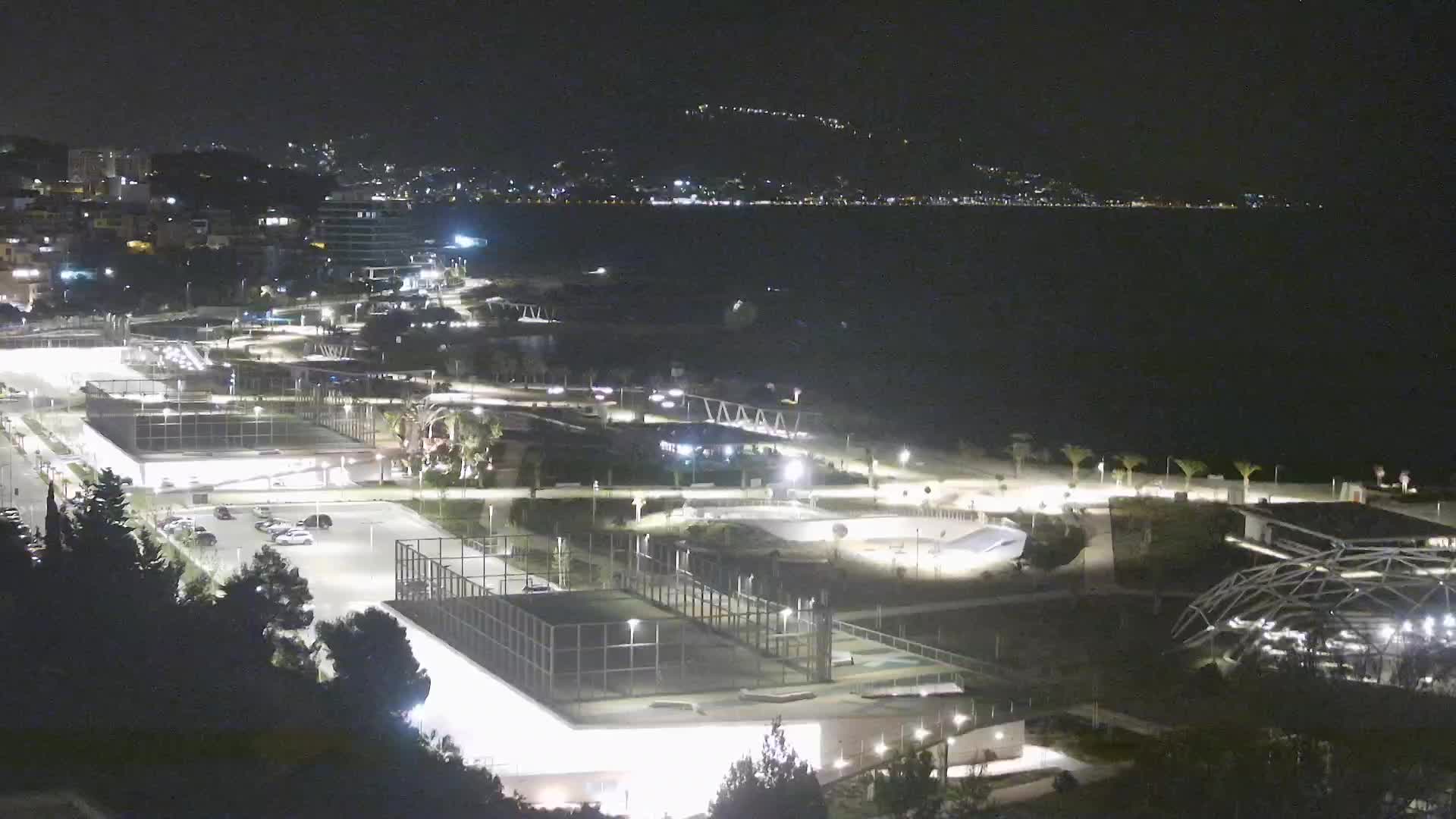 Plaža Žnjan in športni objekti – Split