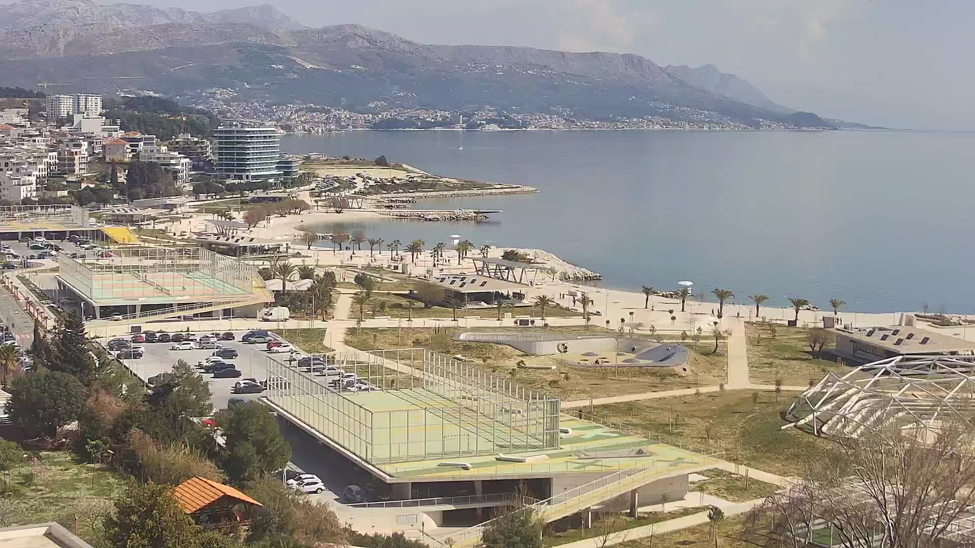 Plage Žnjan et installations sportives – Split