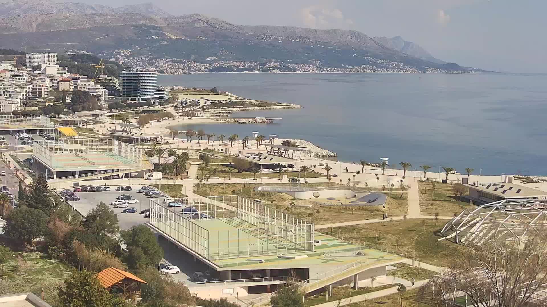Plage Žnjan et installations sportives – Split