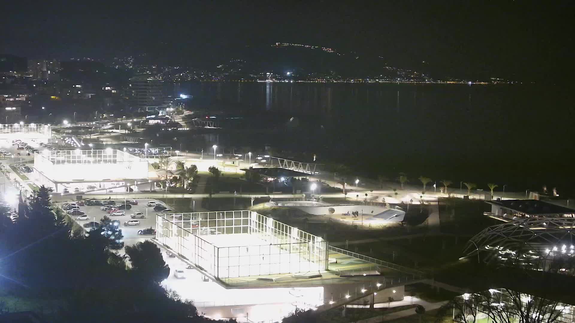 Plage Žnjan et installations sportives – Split