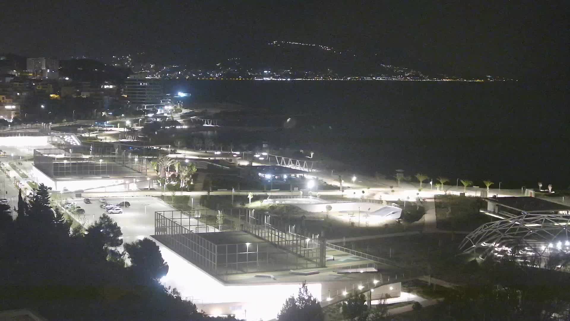 Plage Žnjan et installations sportives – Split