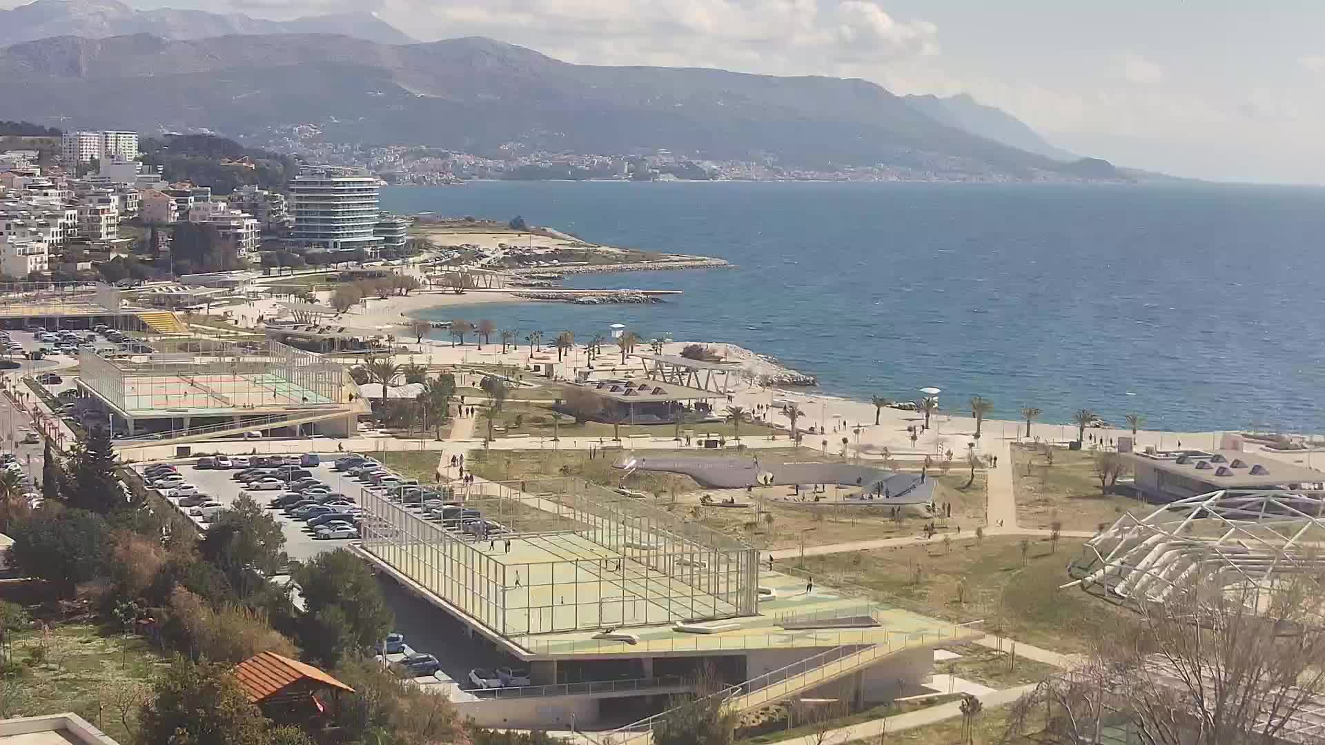 Playa Žnjan e instalaciones deportivas – Split