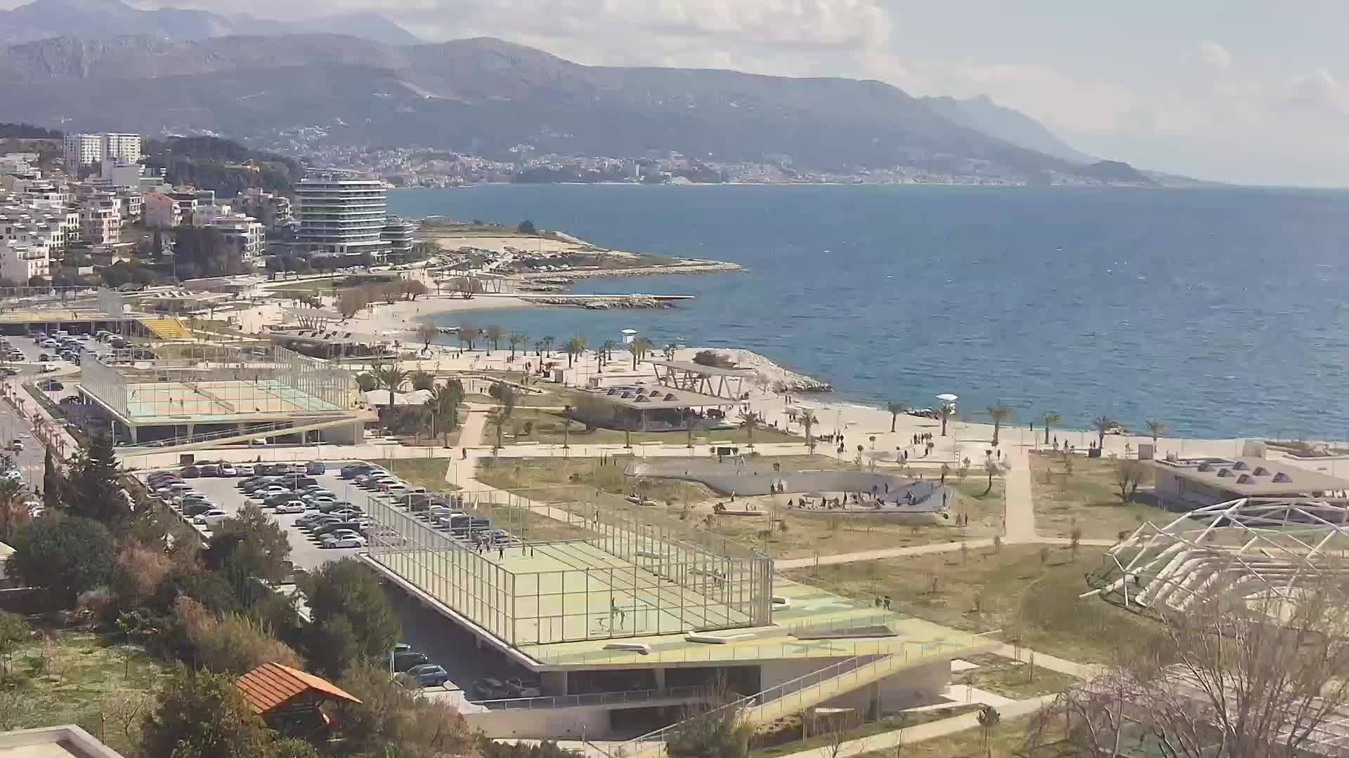 Playa Žnjan e instalaciones deportivas – Split