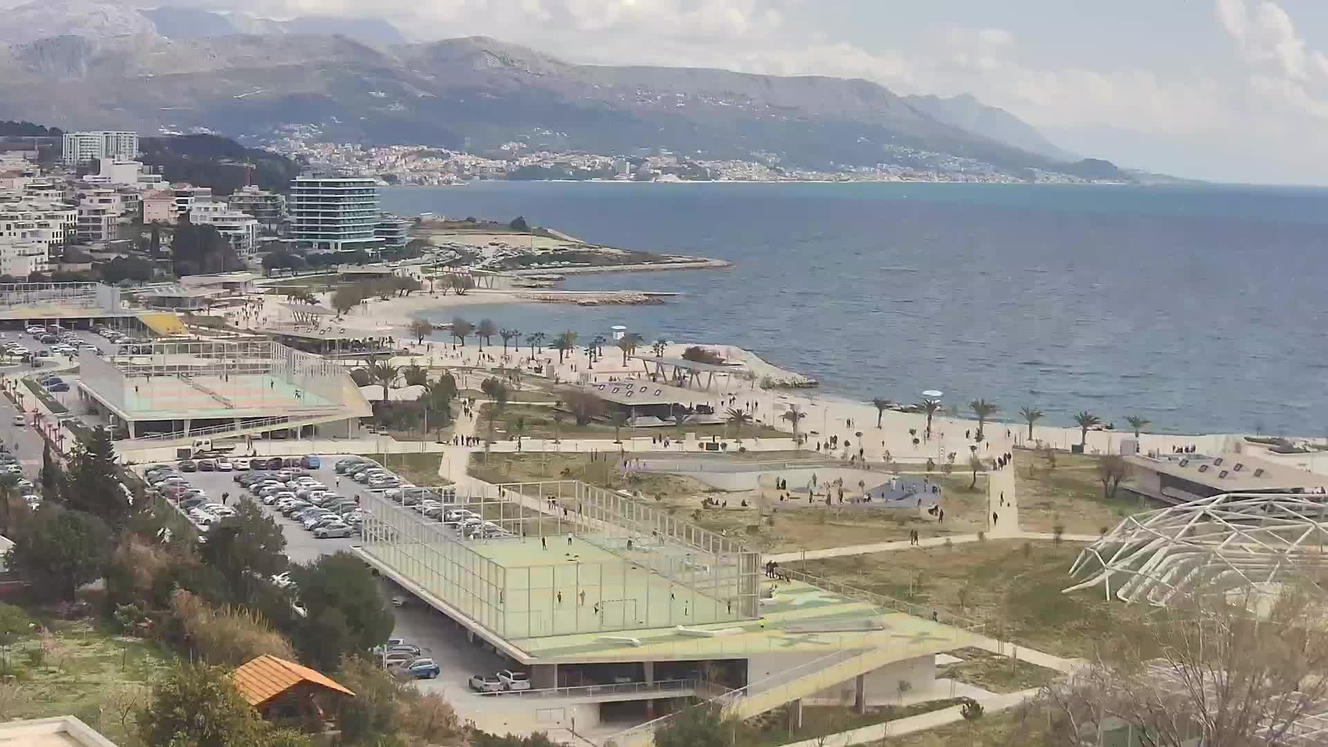 Playa Žnjan e instalaciones deportivas – Split