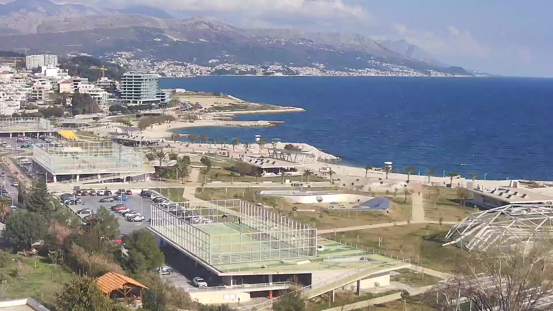 Plage Žnjan et installations sportives – Split