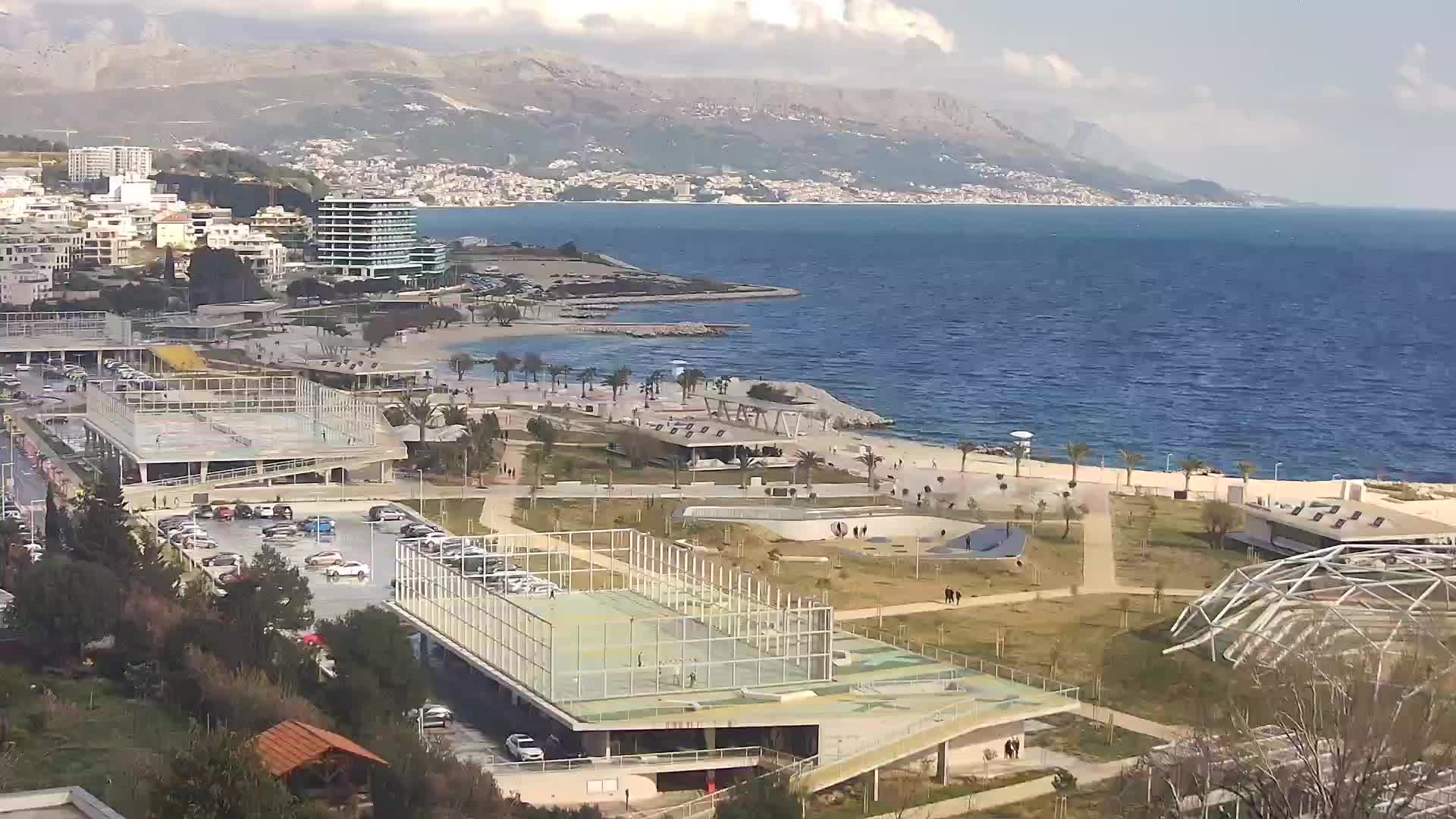Playa Žnjan e instalaciones deportivas – Split