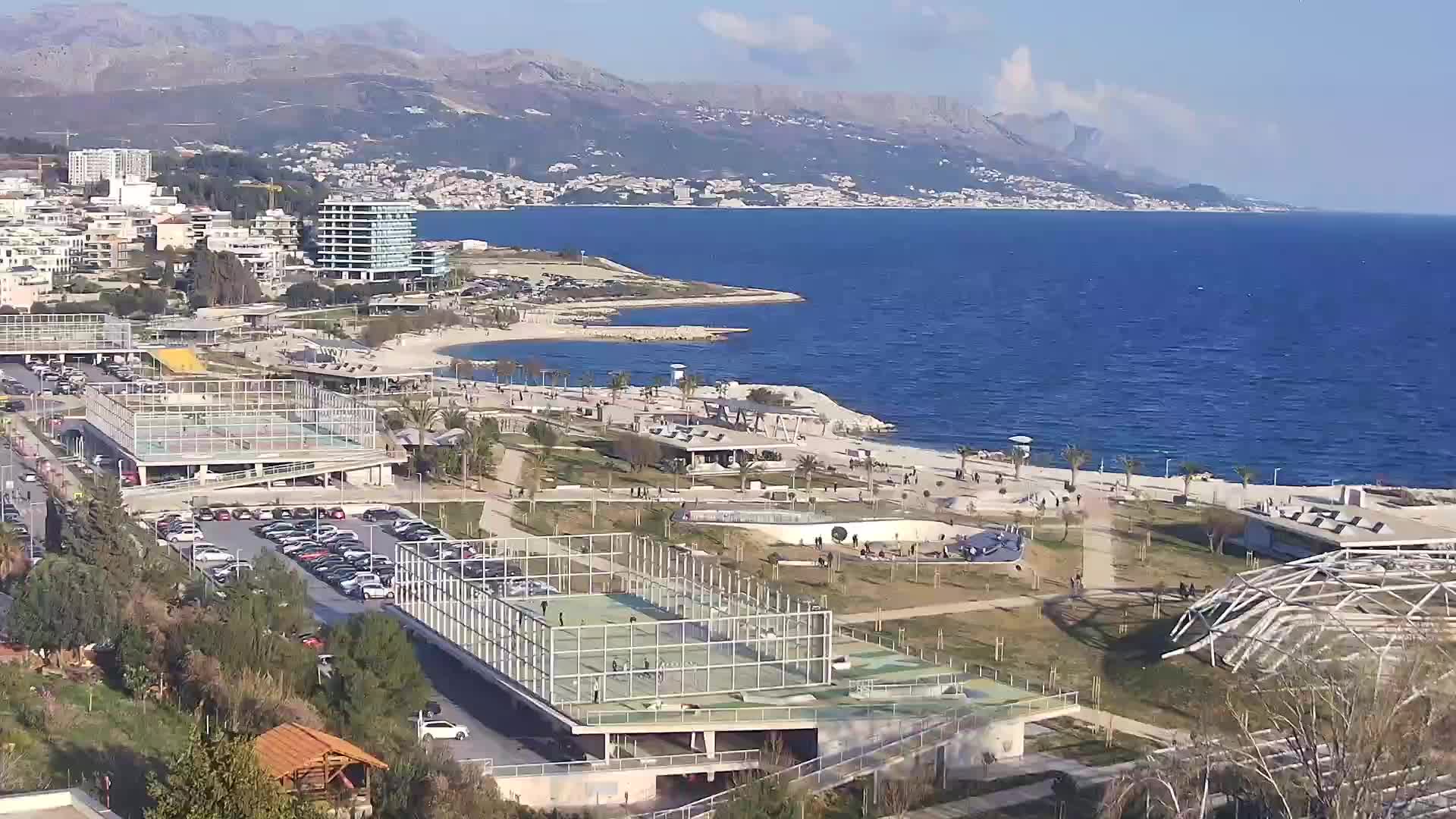Plage Žnjan et installations sportives – Split