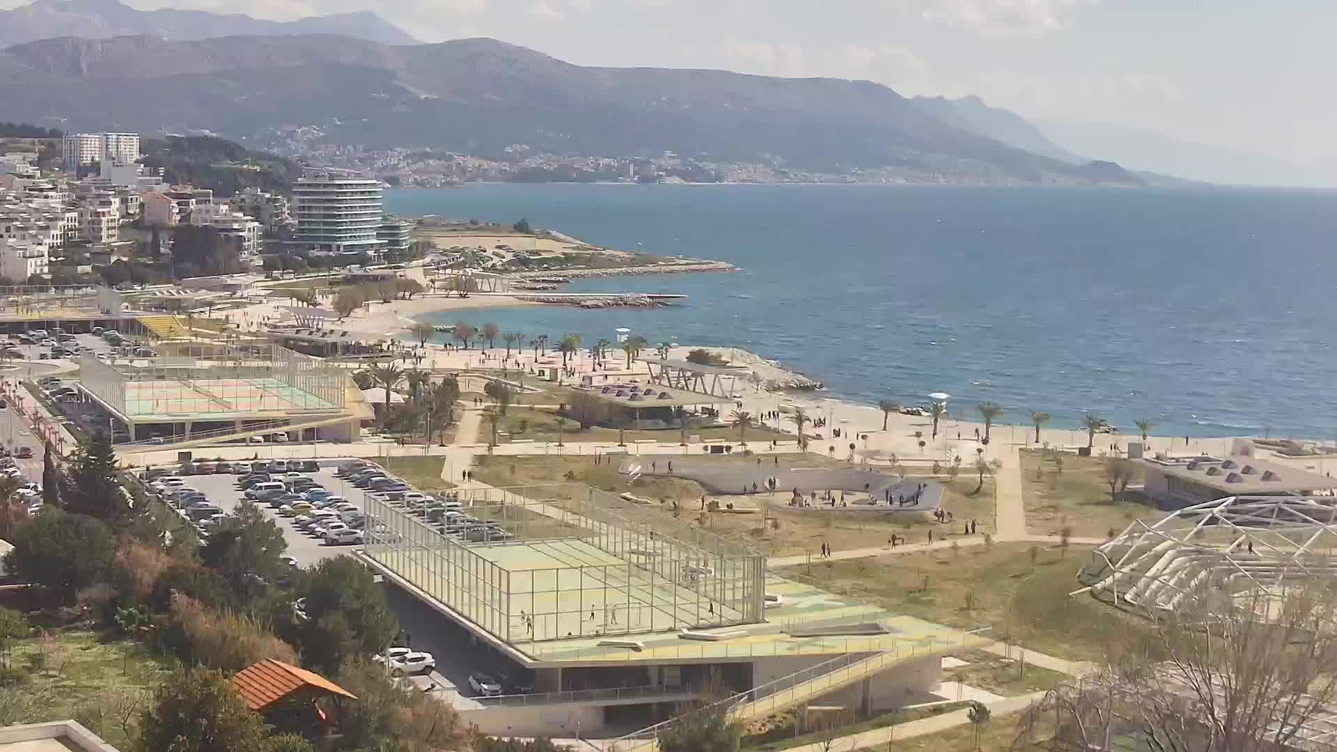 Plage Žnjan et installations sportives – Split