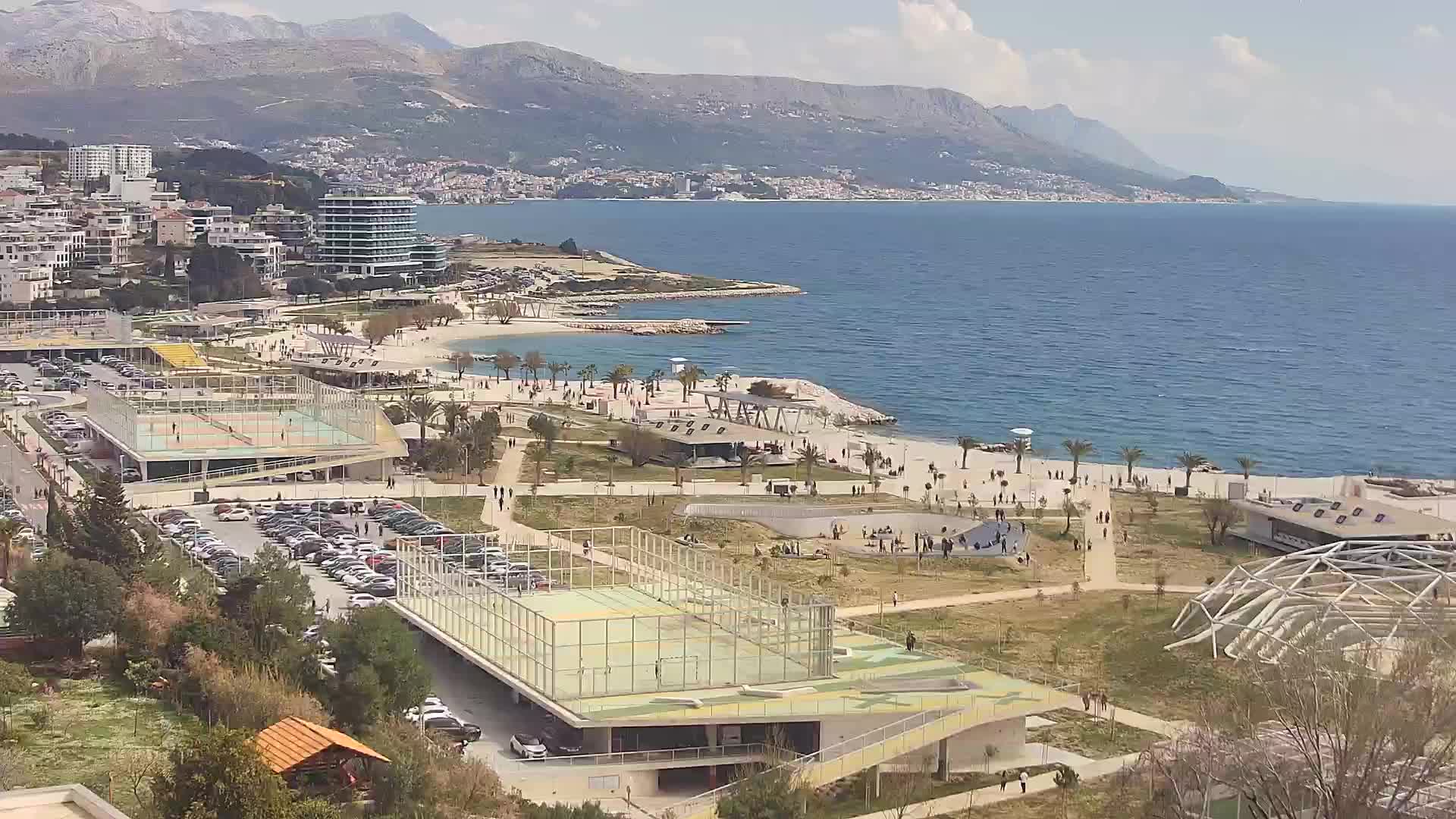 Spiaggia di Žnjan e impianti sportivi – Spalato