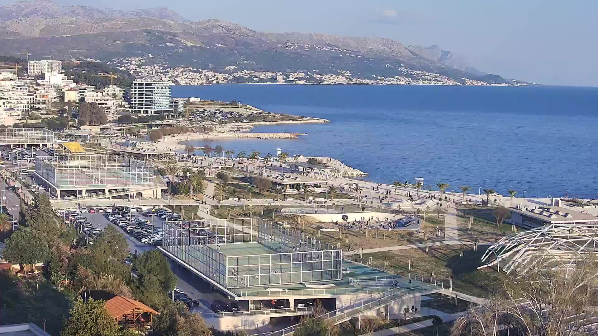 Plage Žnjan et installations sportives – Split