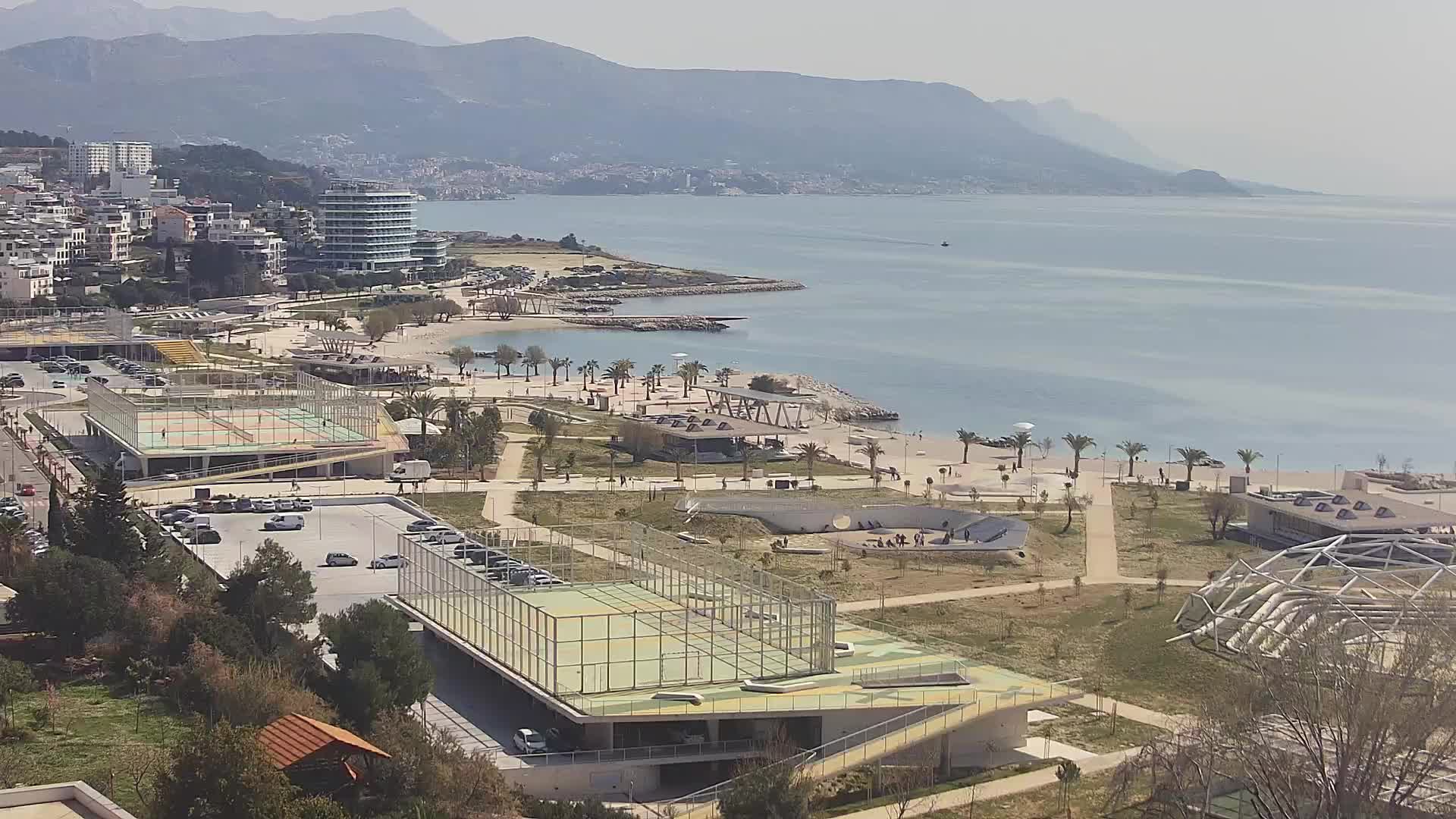 Playa Žnjan e instalaciones deportivas – Split