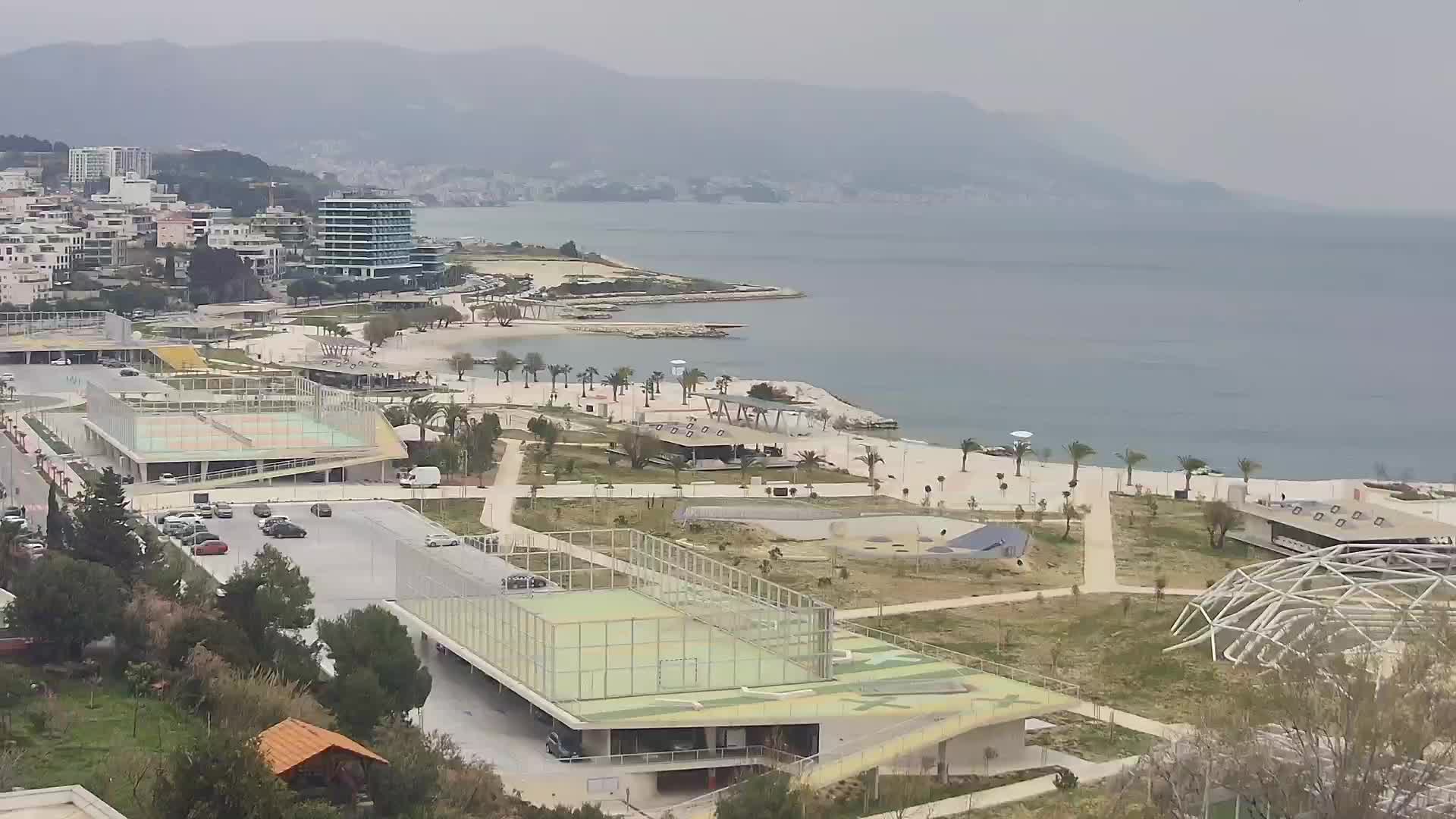 Plage Žnjan et installations sportives – Split